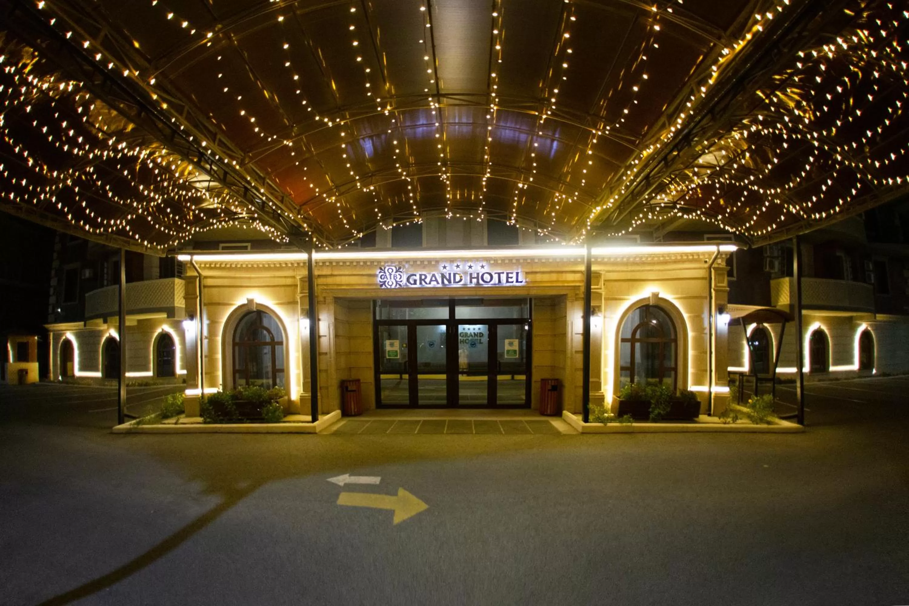 Facade/entrance in ATB Grand Hotel
