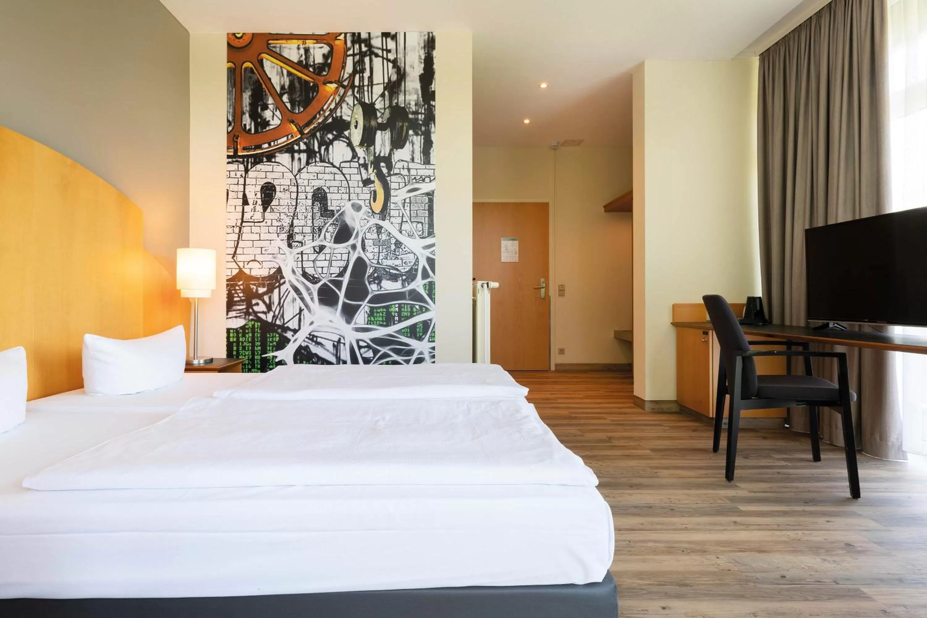 Bed in Seminaris Avendi Hotel Potsdam