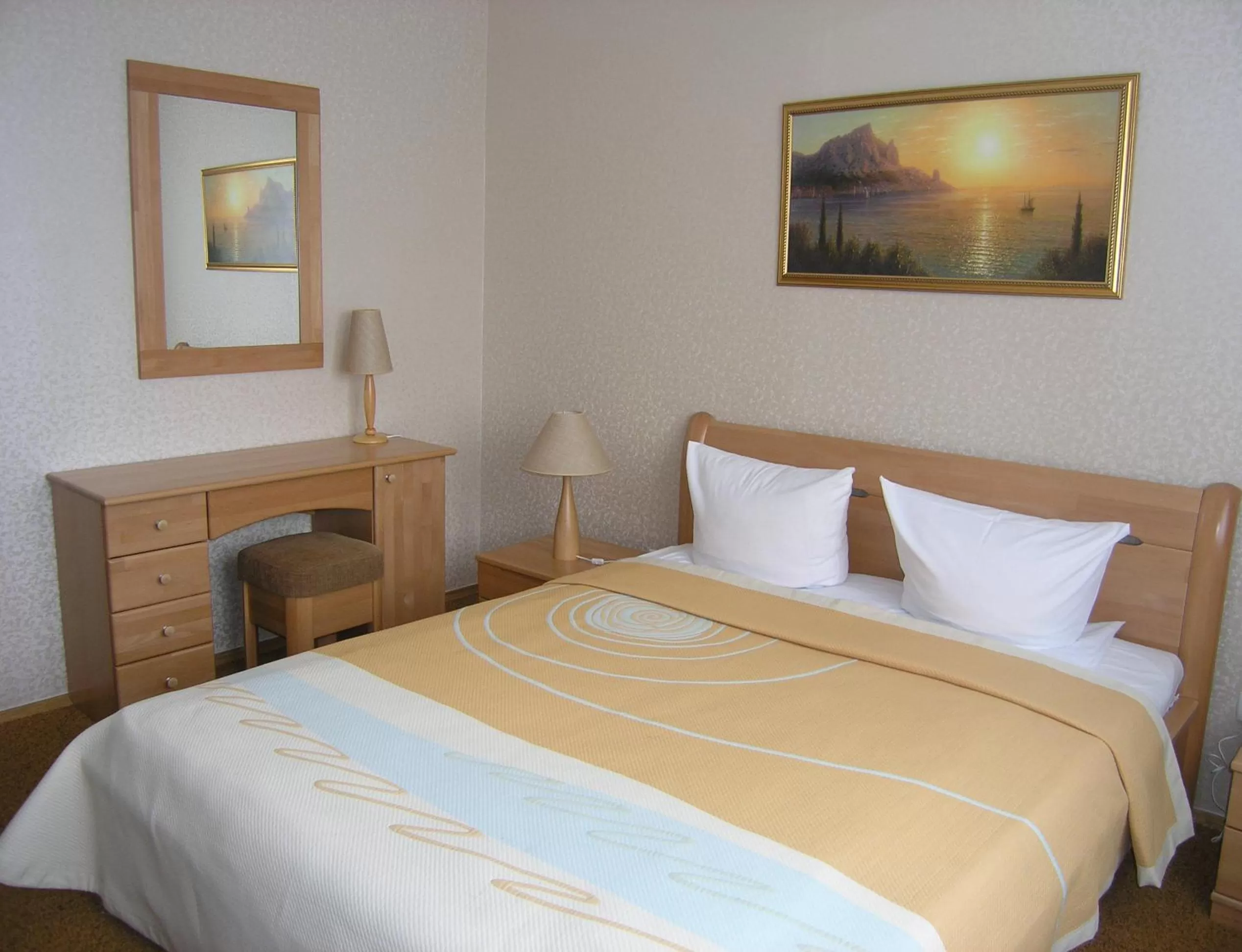 Photo of the whole room, Bed in Dnipro Hotel