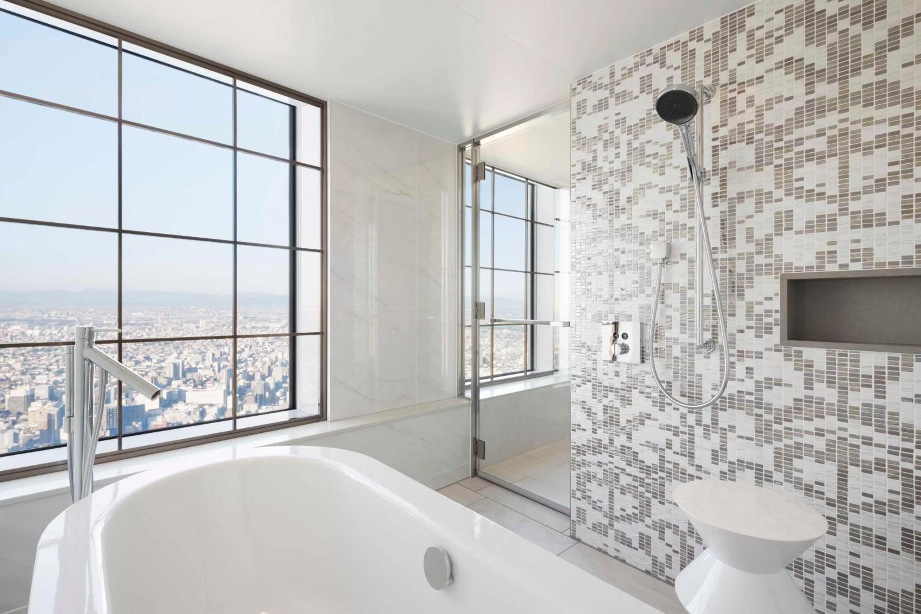 Shower in Nagoya Marriott Associa Hotel