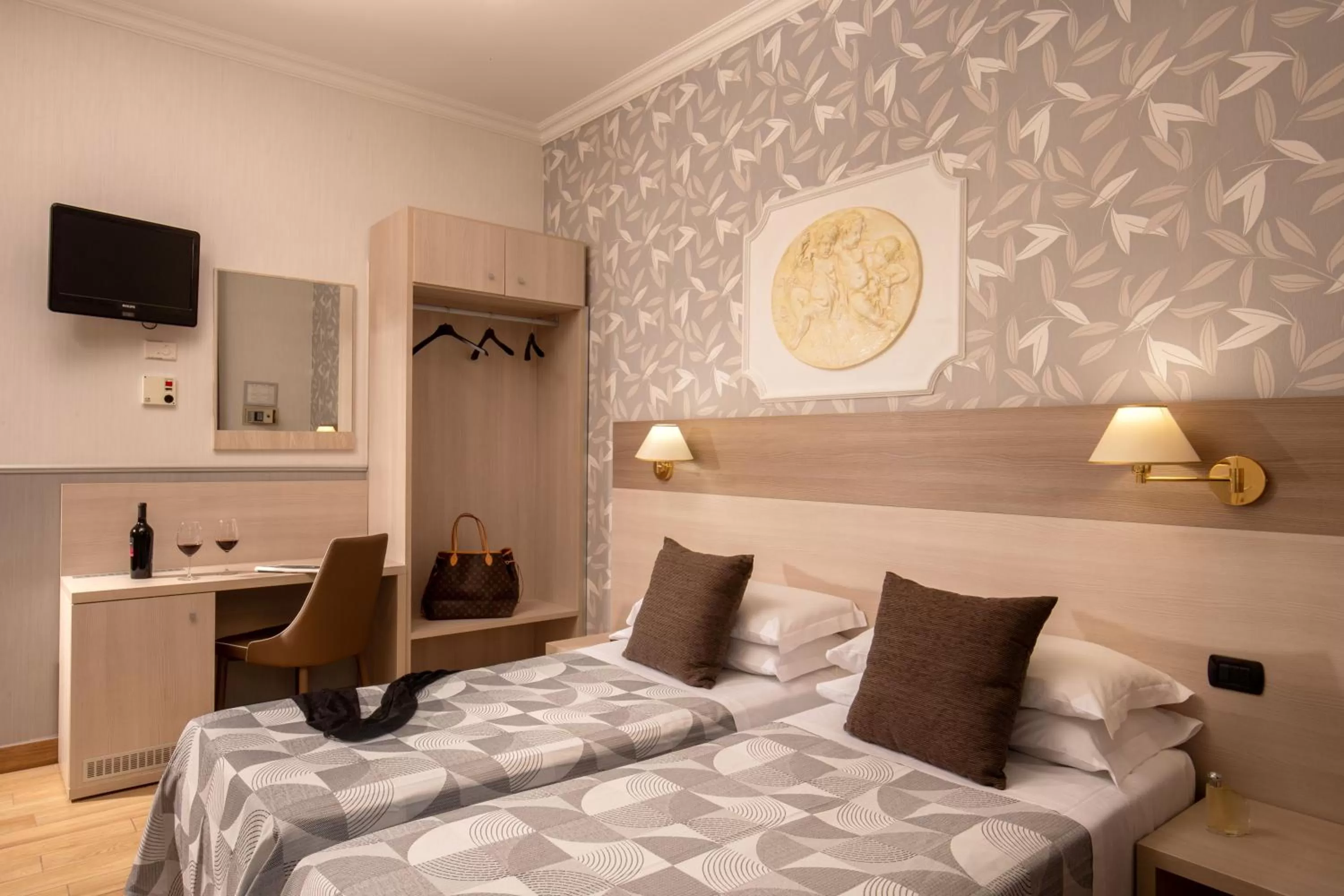 Bedroom, Bed in Hotel Dorica