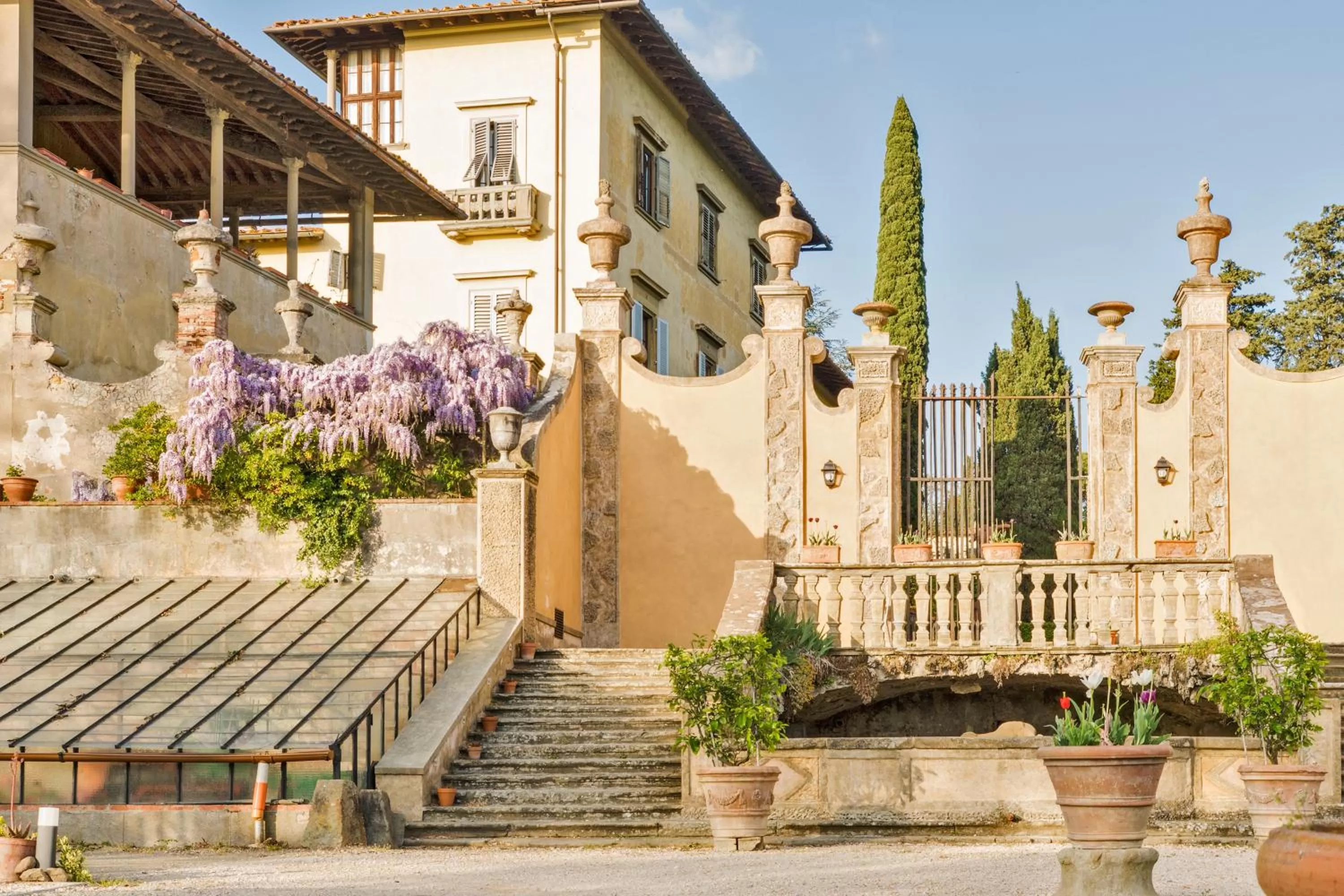 Decorative detail in Armonie di Villa Incontri B&B