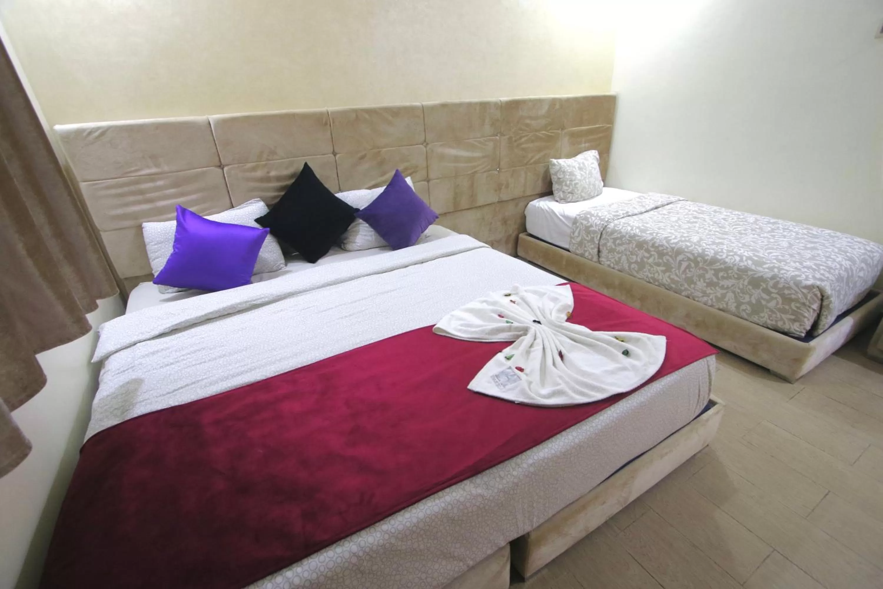 Bed in Dakhla White Hotel