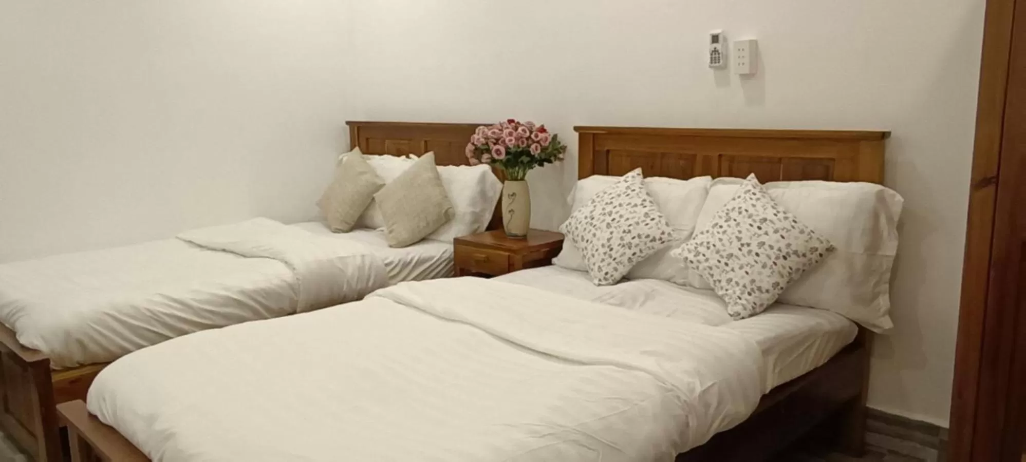 Bed in Hoang Phuc resort