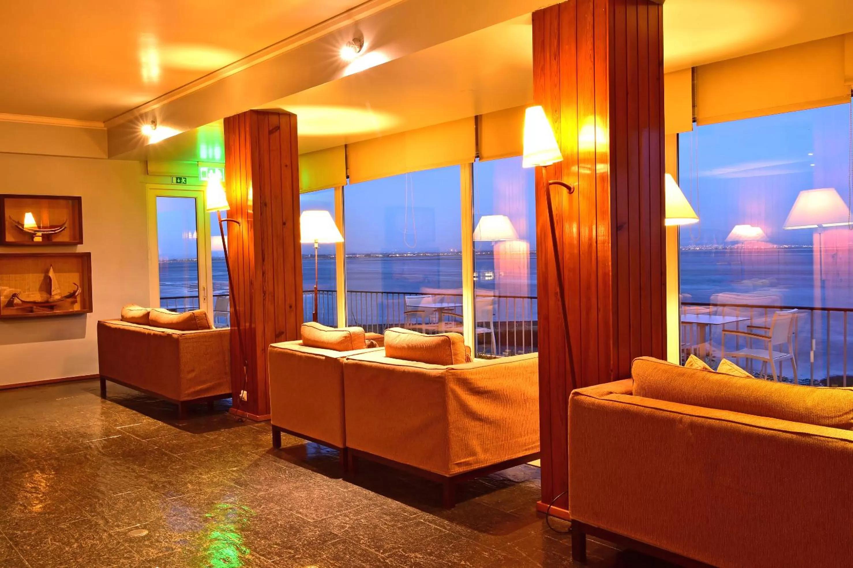 Lounge or bar in Pousada da Ria