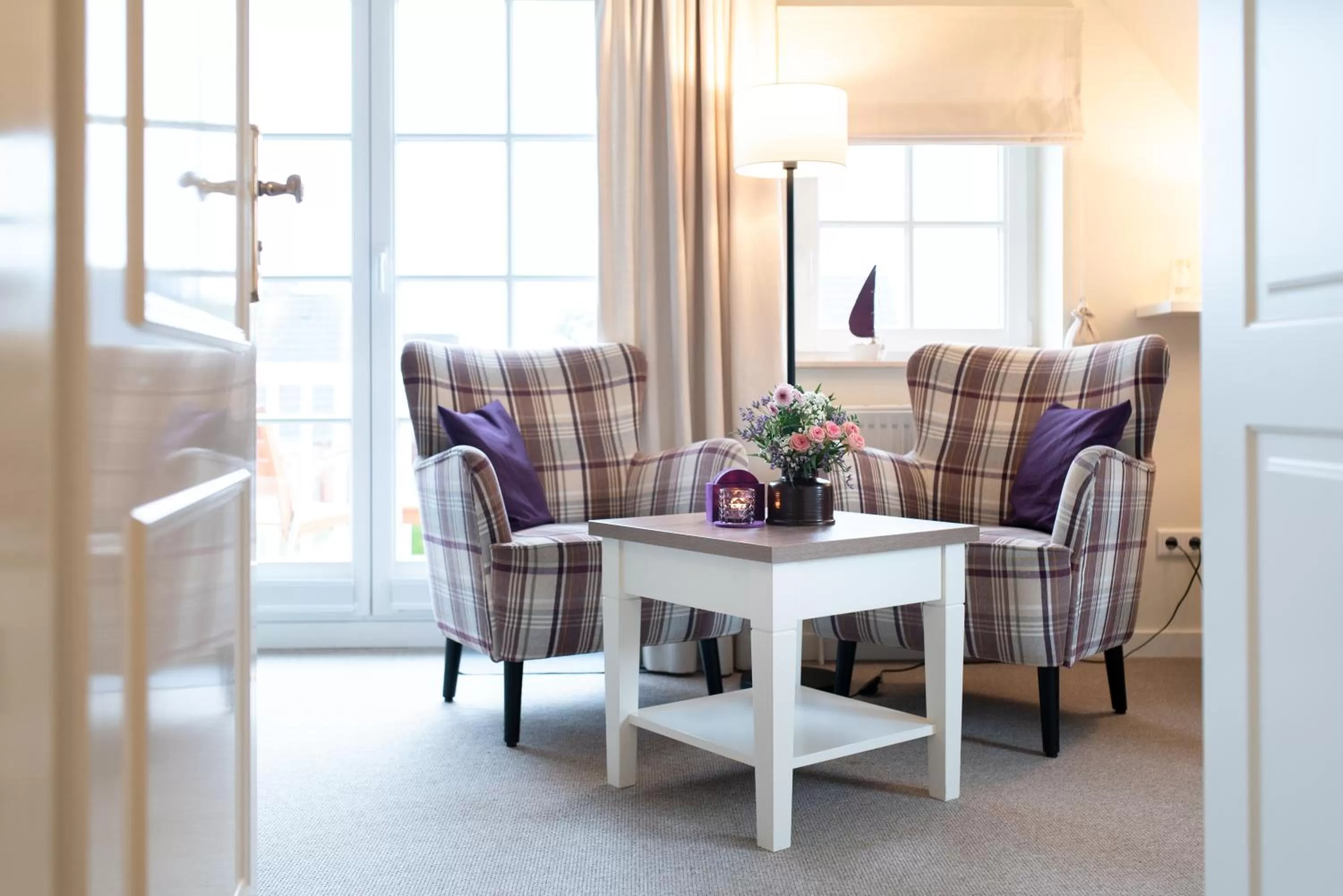 Seating area in Hotel Landhaus Ellerbrock