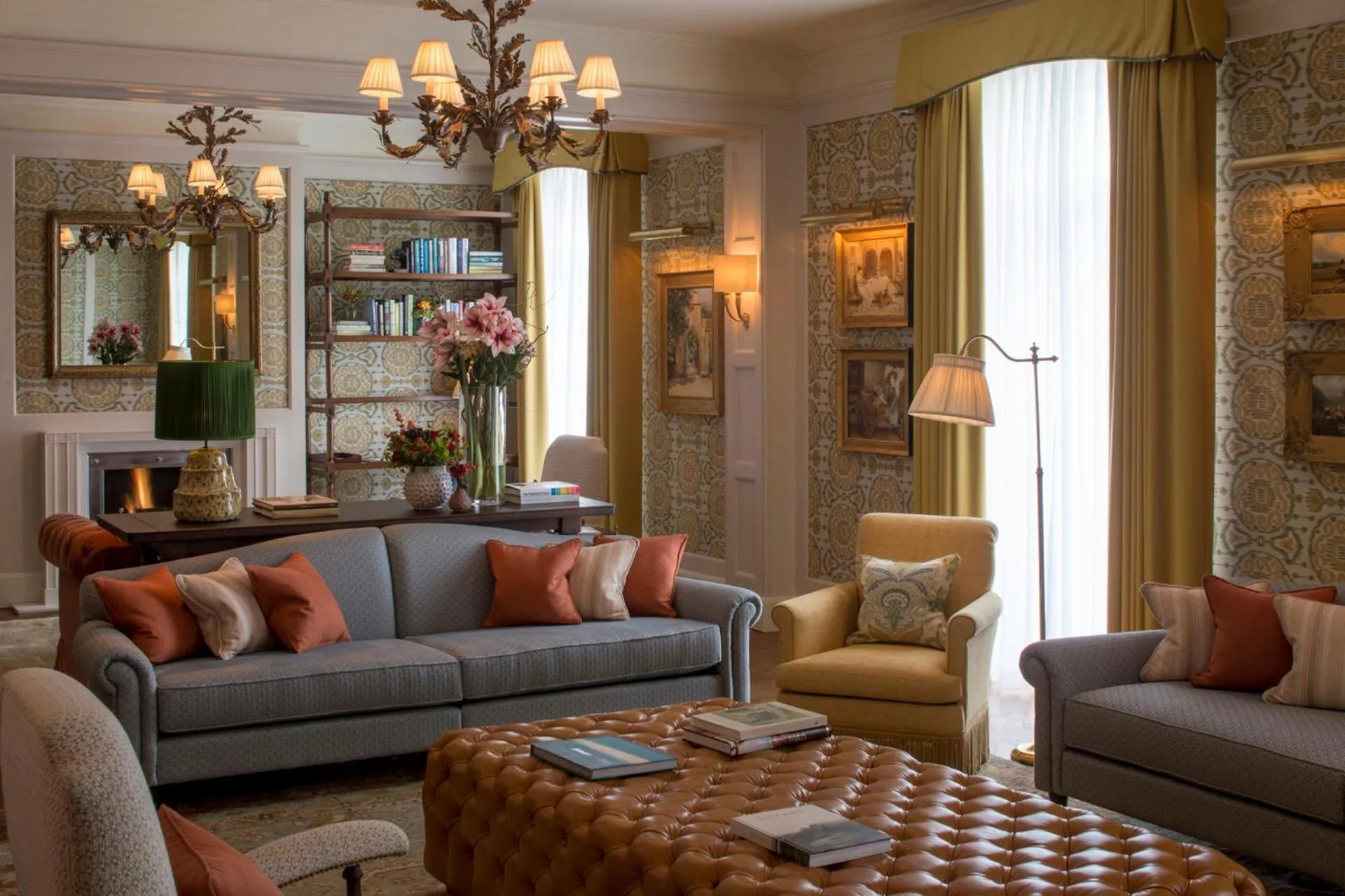 Seating area in Four Seasons Hotel Hampshire