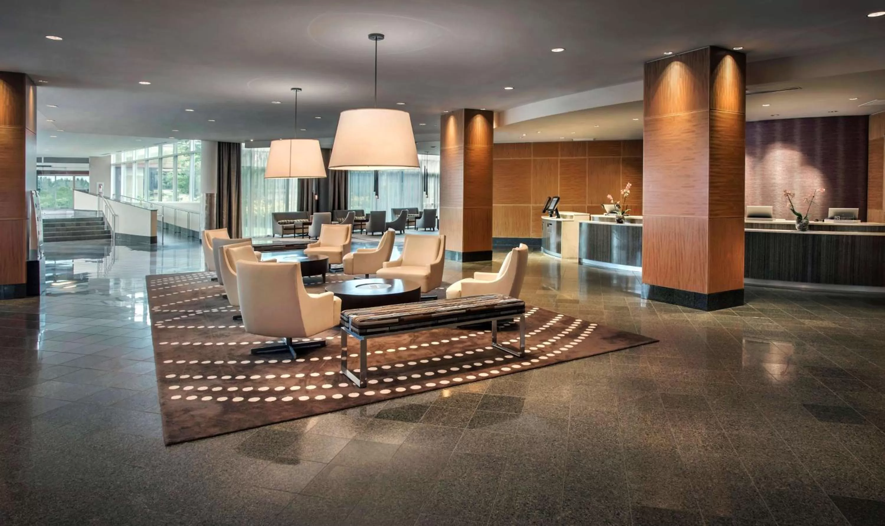 Lobby or reception in Hyatt Regency Pittsburgh International Airport