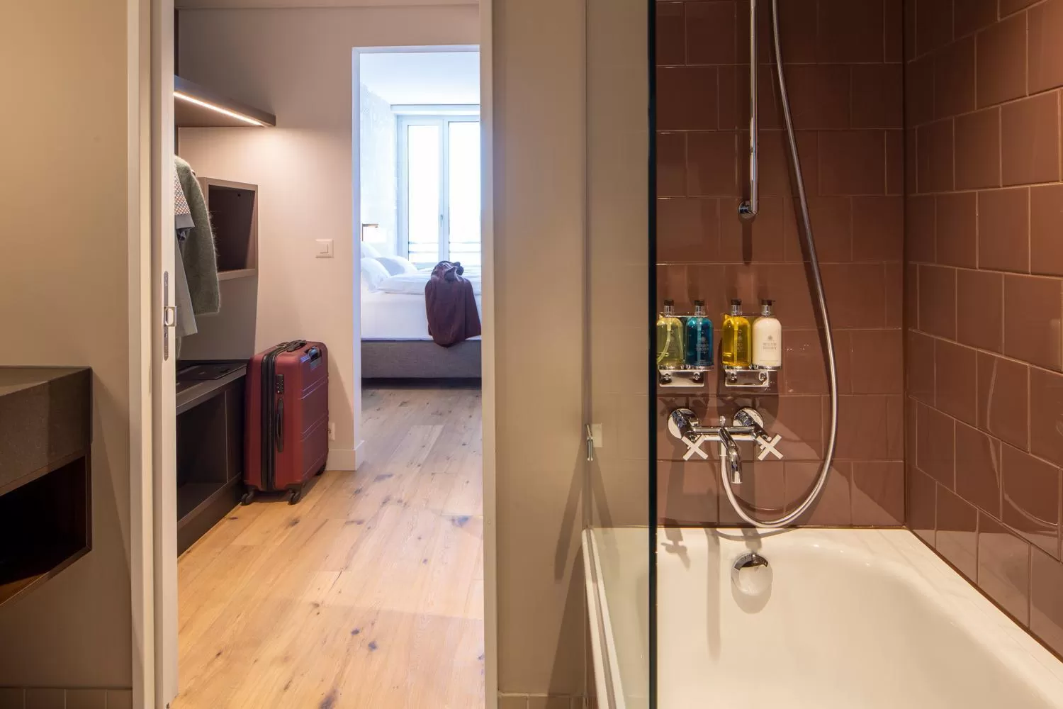 Bathroom in Hotel Walhalla