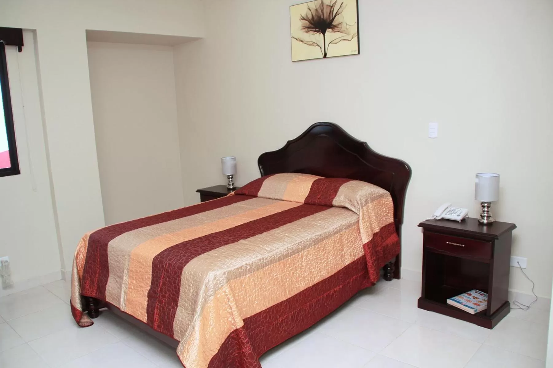 Decorative detail, Bed in Hotel Iberia