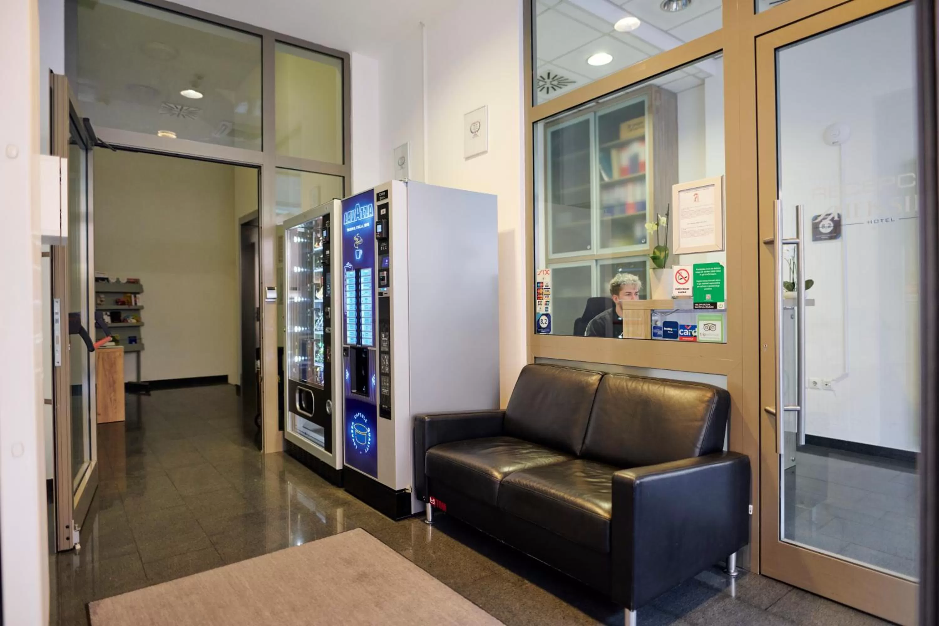 Lobby or reception in Hotel Meksiko