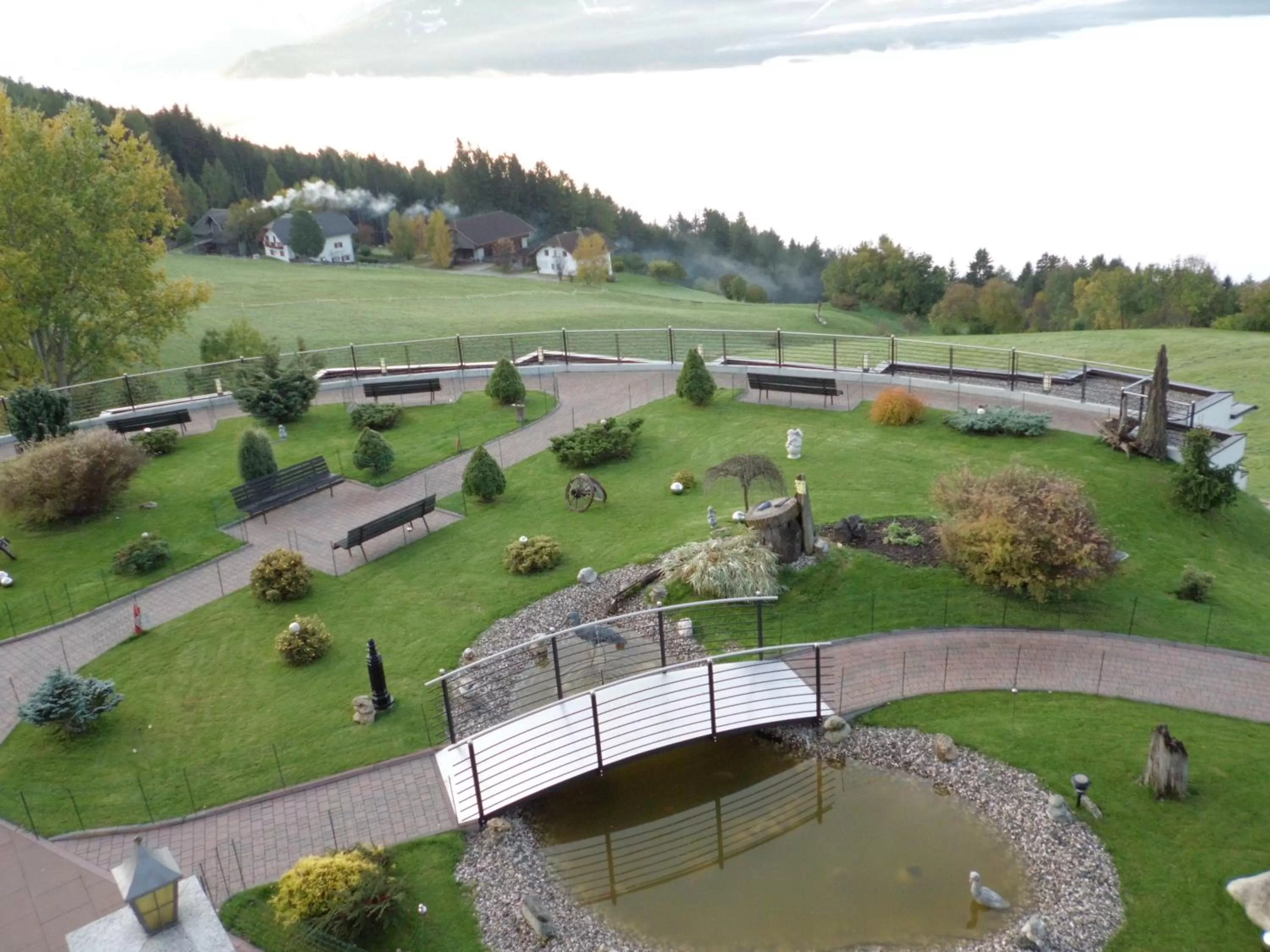 Garden in Hotel Amaten