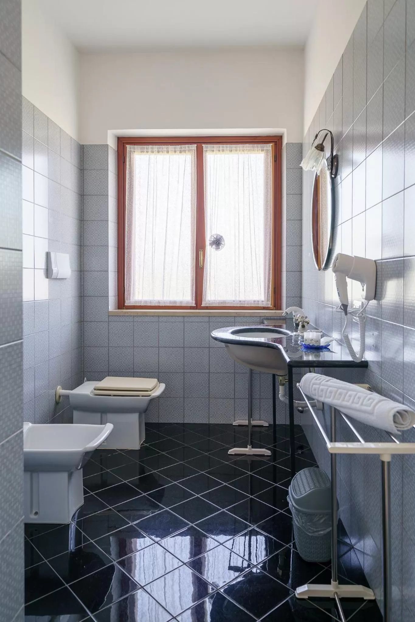 Shower in B&B Villa Le Mattine