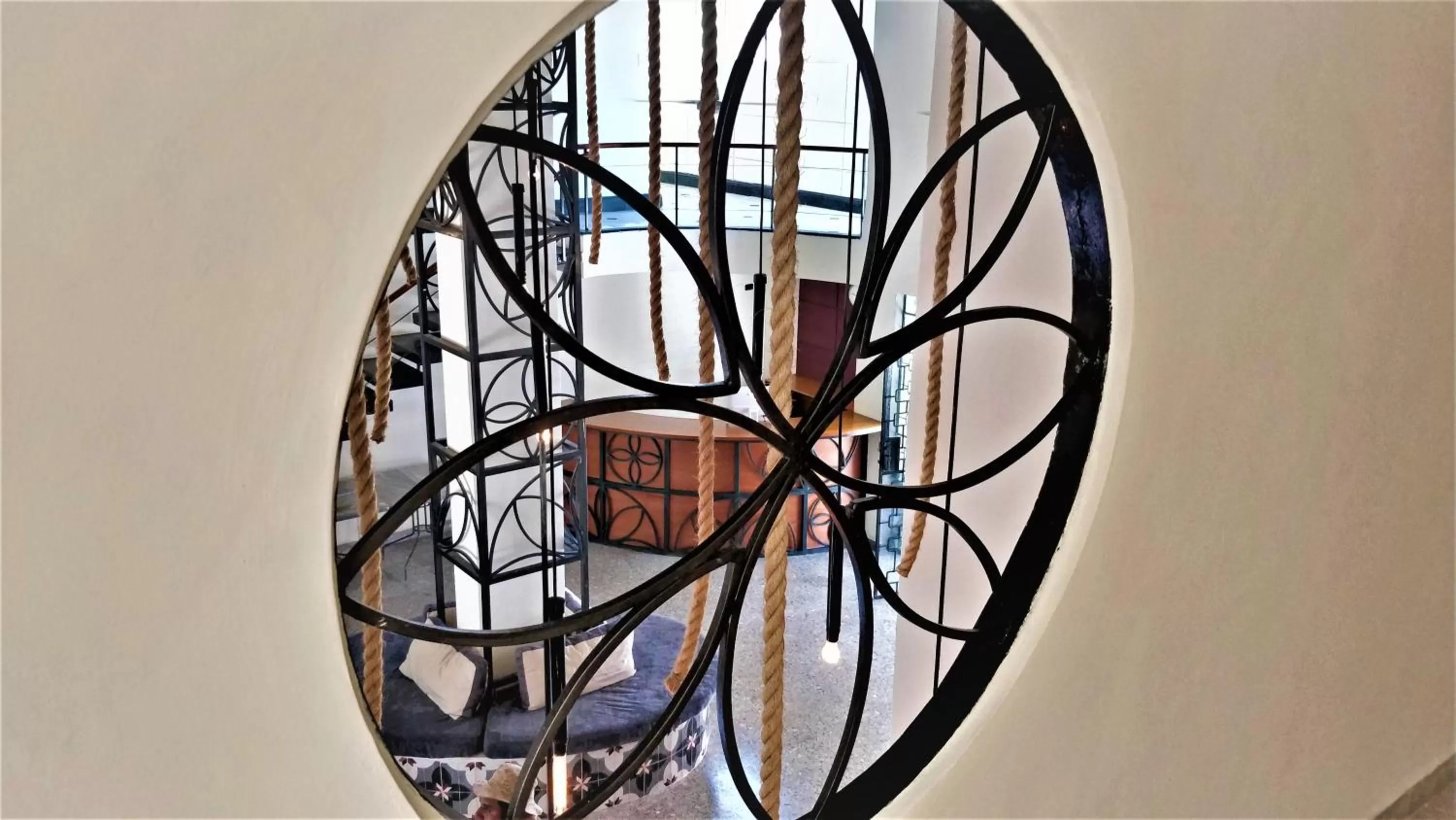 Decorative detail in Hotel Urban