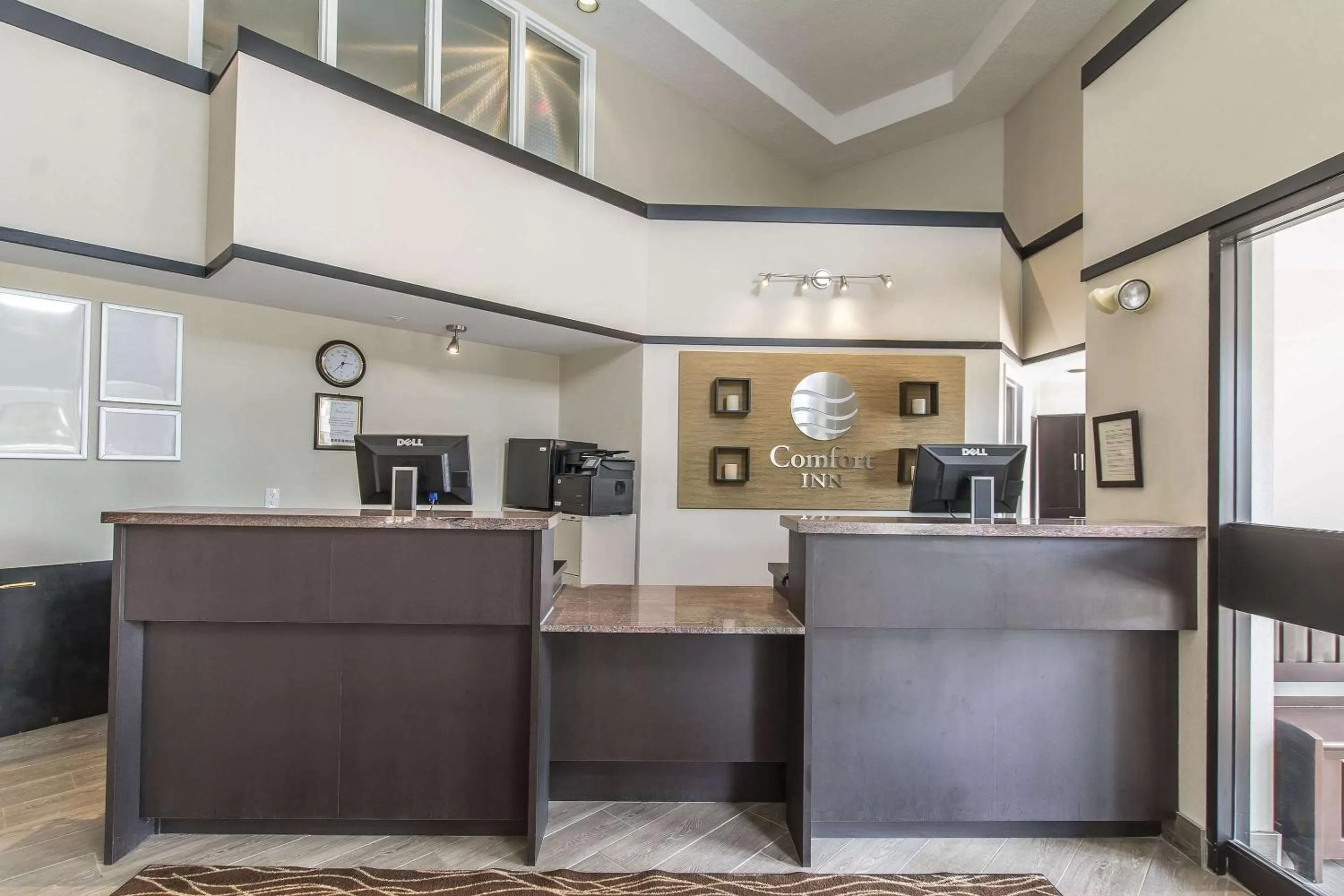 Lobby or reception in Comfort Inn