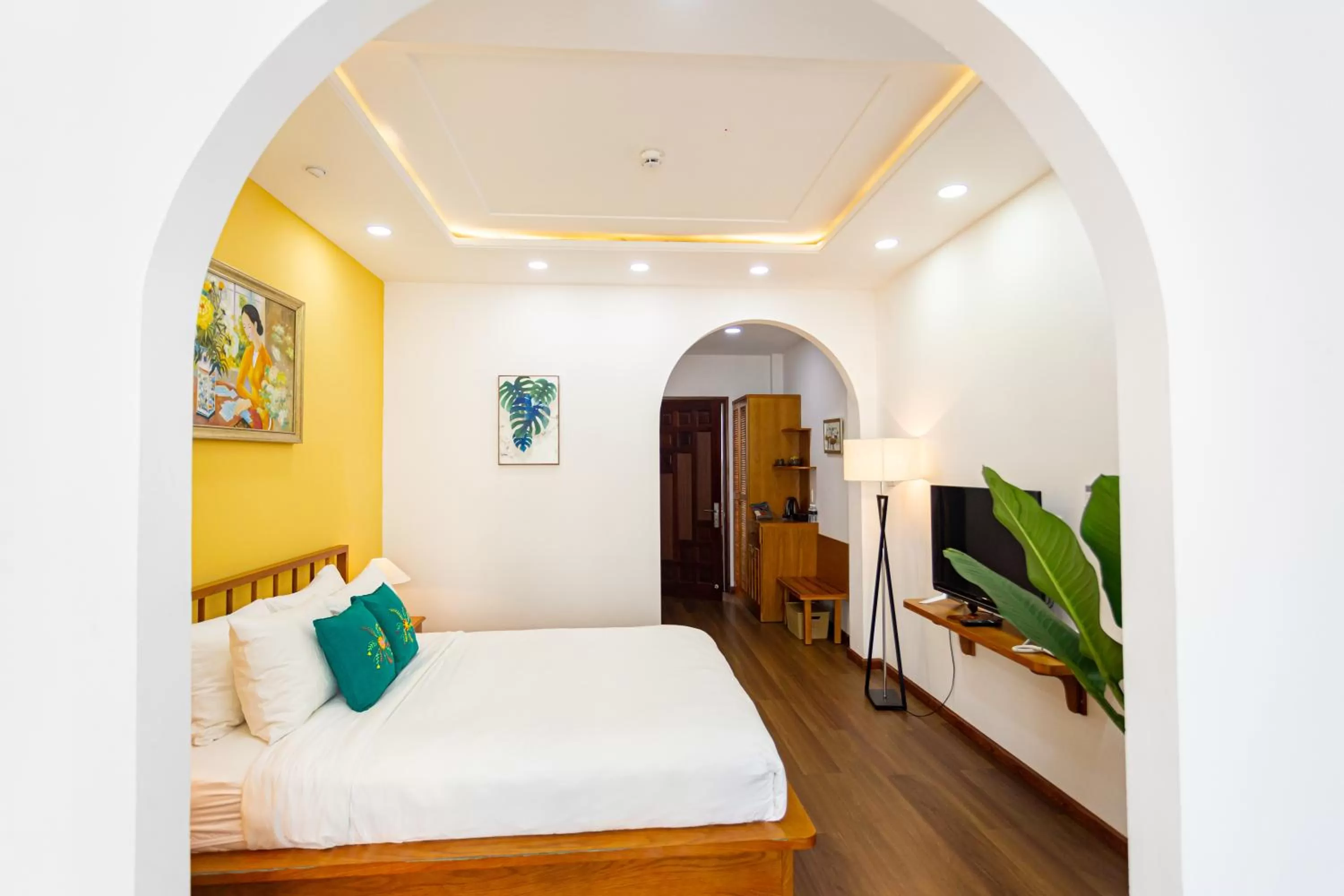 Bedroom, Bed in Chez Mimosa Local