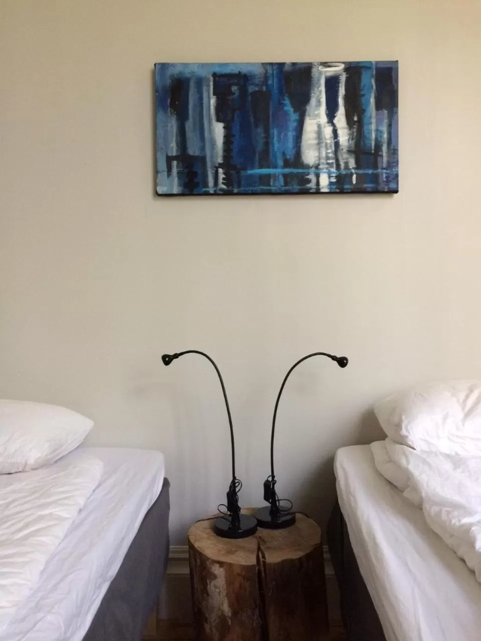 Bed in Baggå Skola BnB & Café