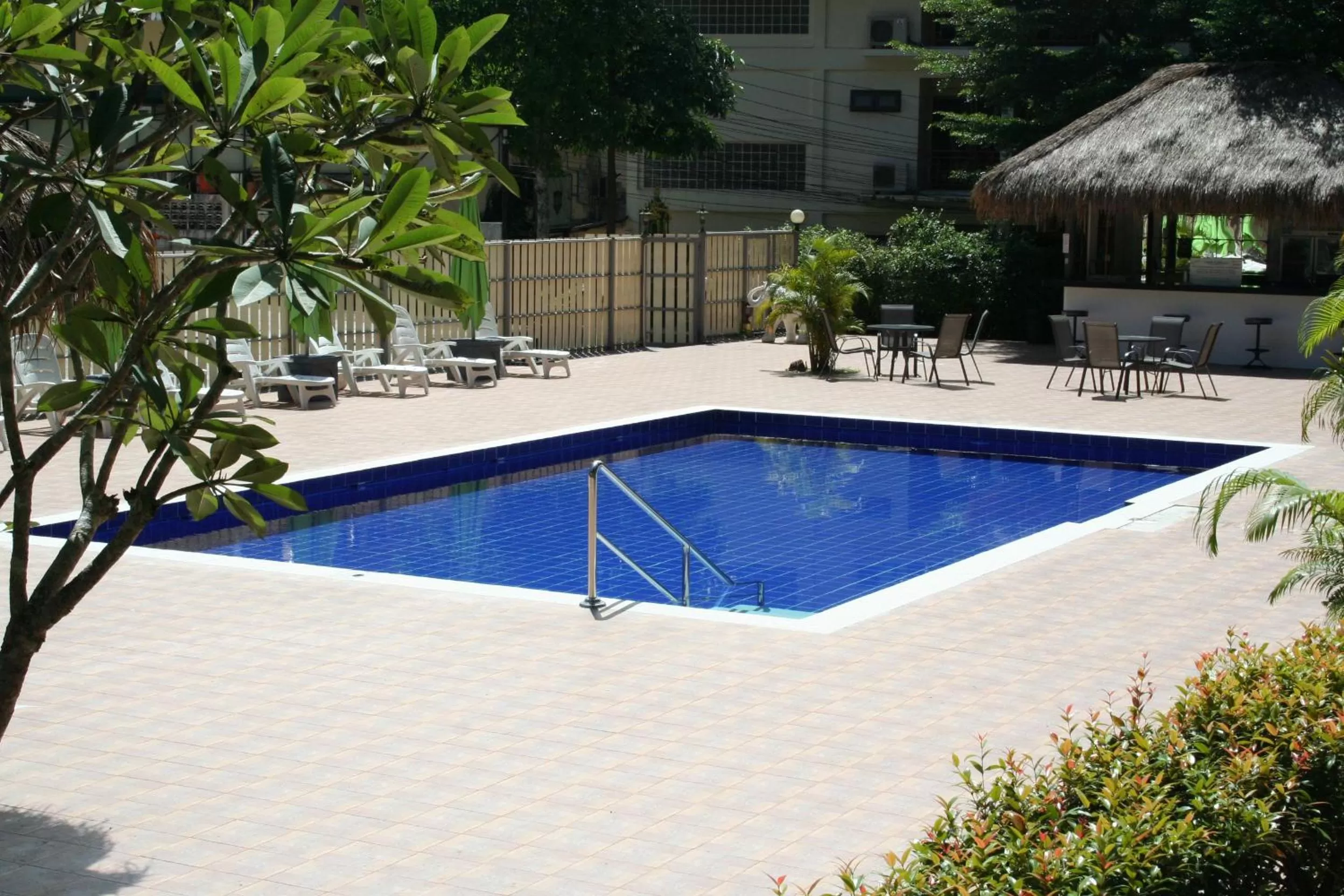Pool view in The White Elephant Resort