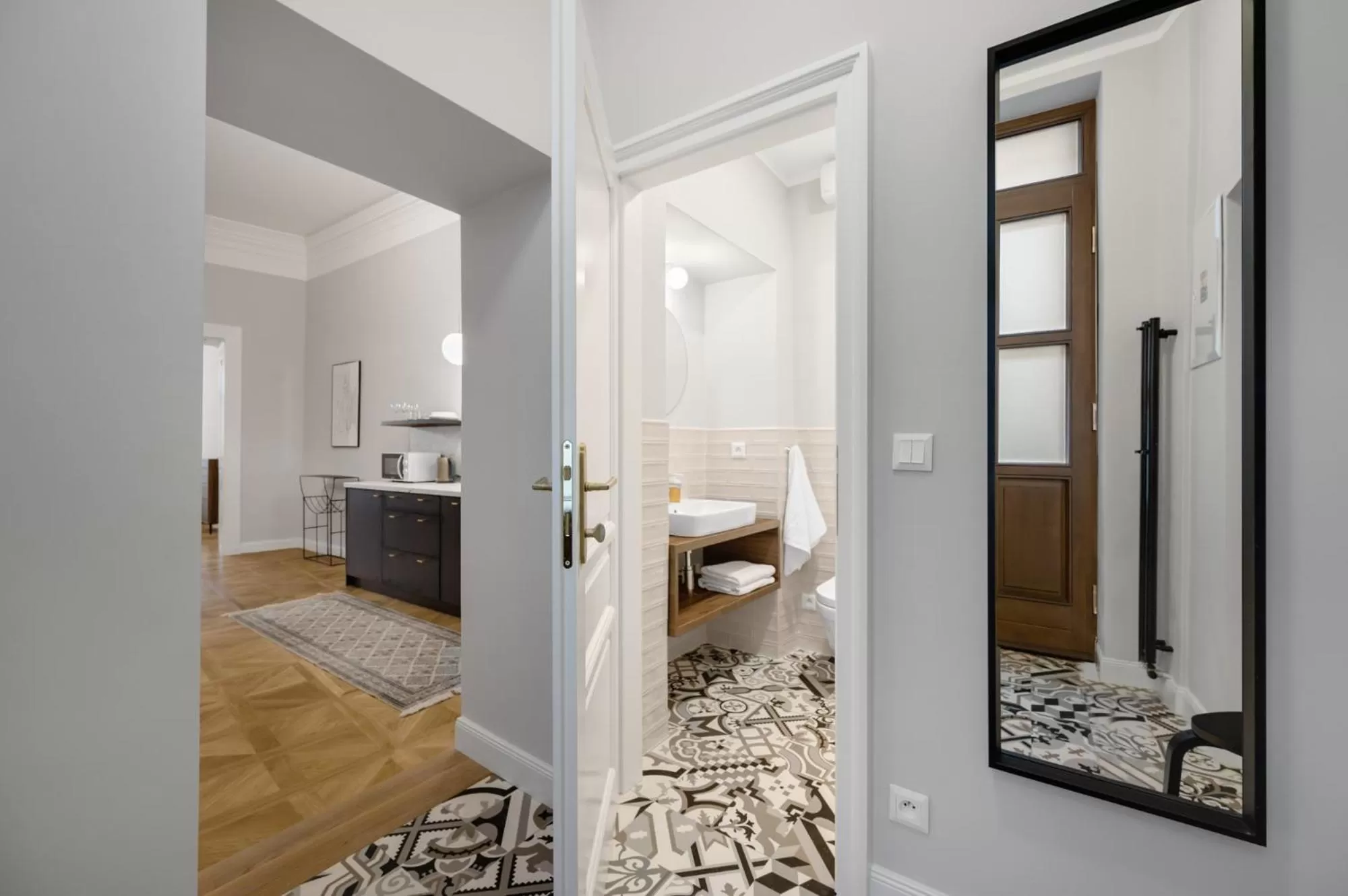 Bathroom in Palace Apartments