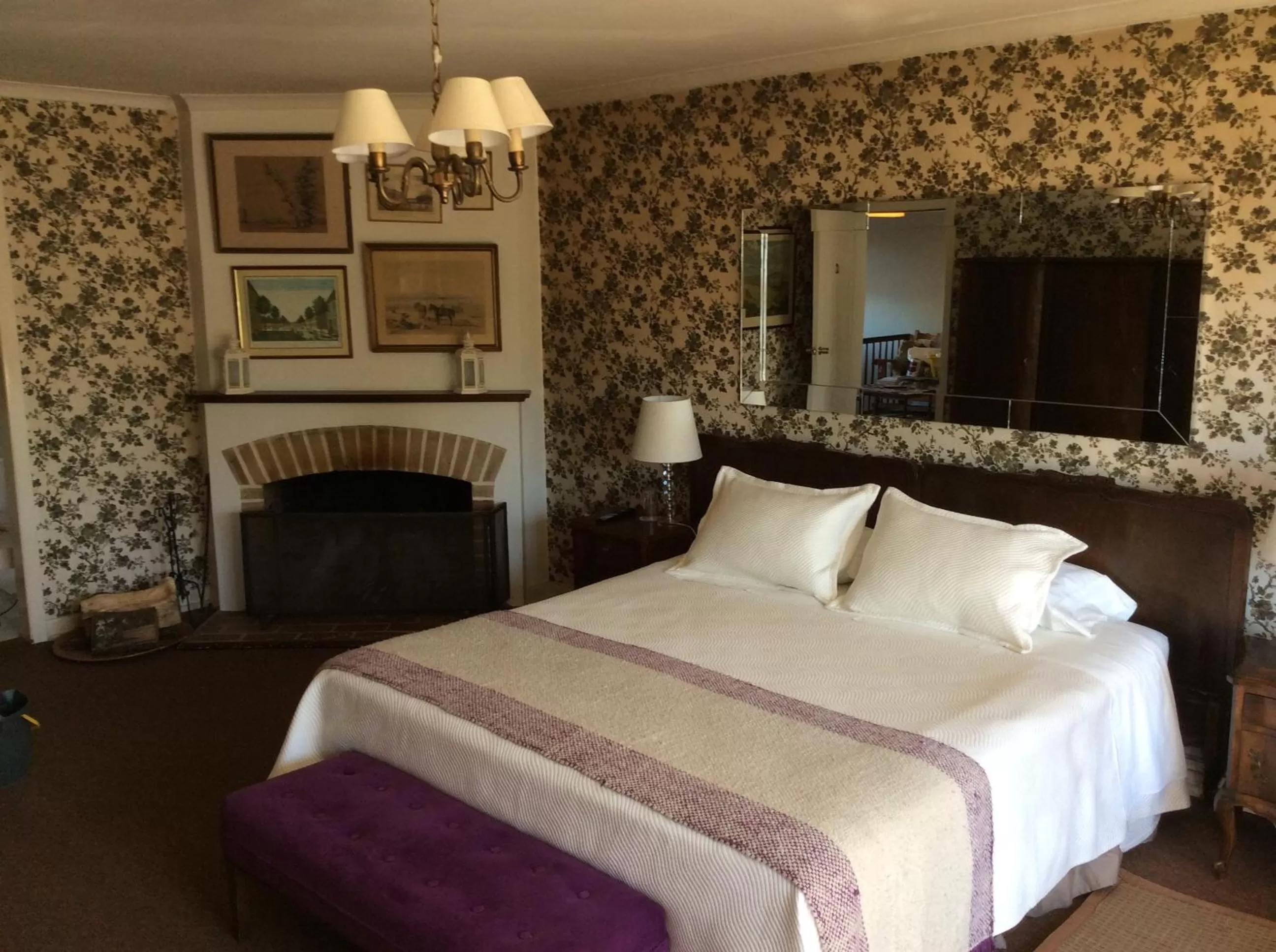 Bed in Hotel El Ciervo