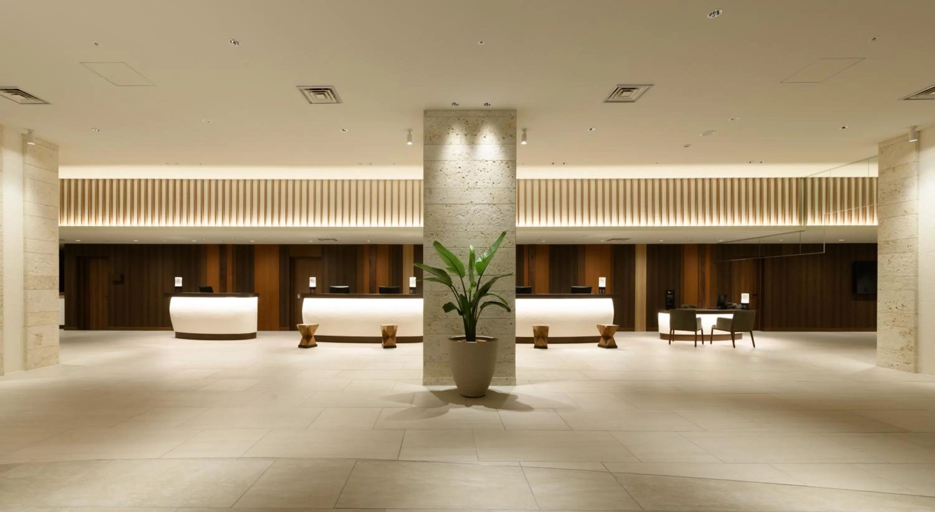 Lobby or reception in Novotel Okinawa Naha