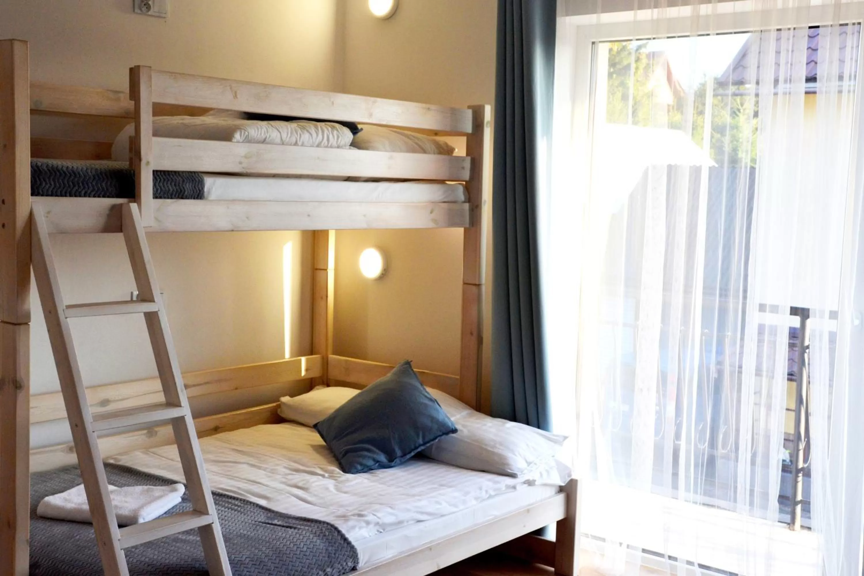 Bed, Bunk Bed in Willa ŻeglarSki