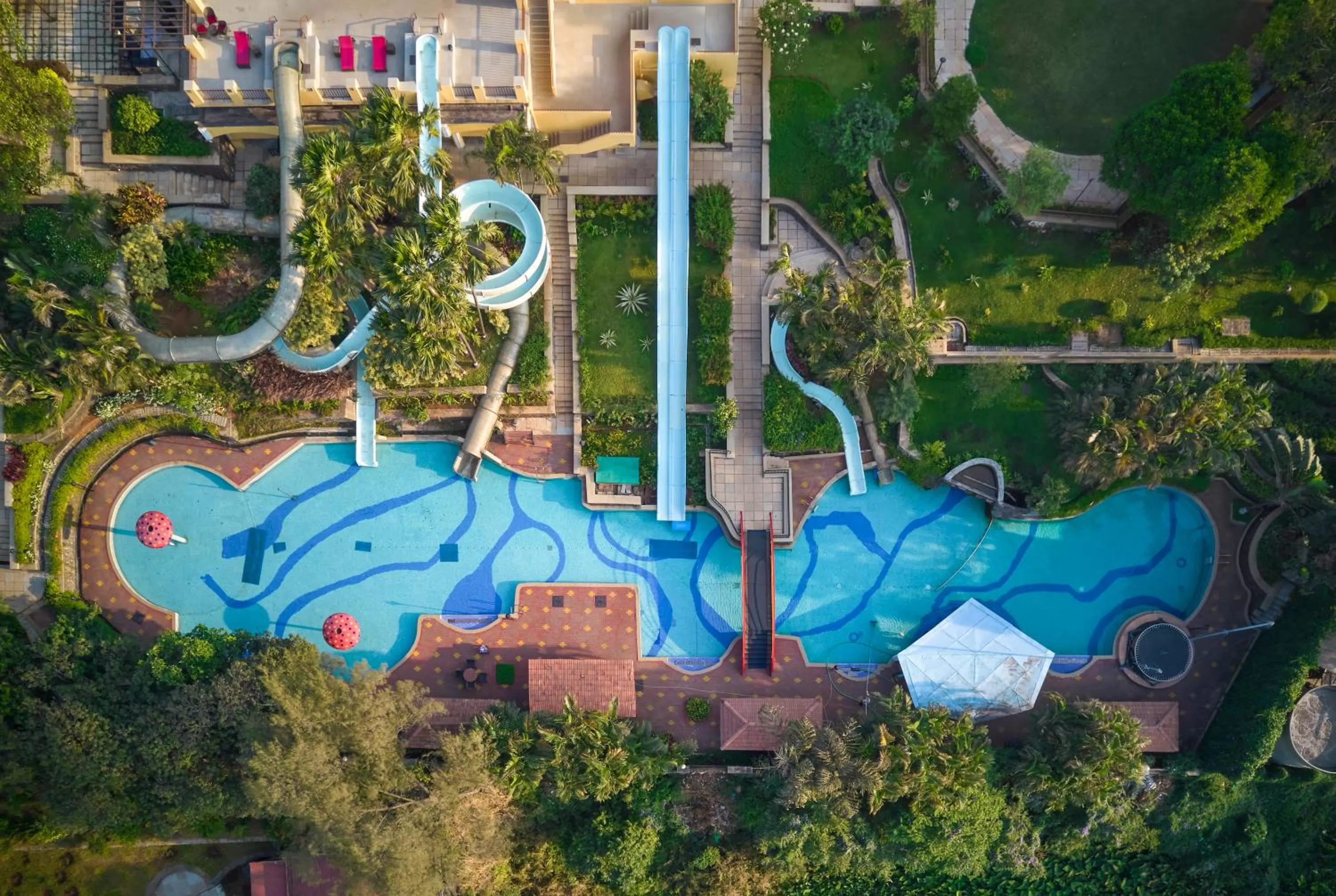 Aqua park in Fariyas Resort Lonavala