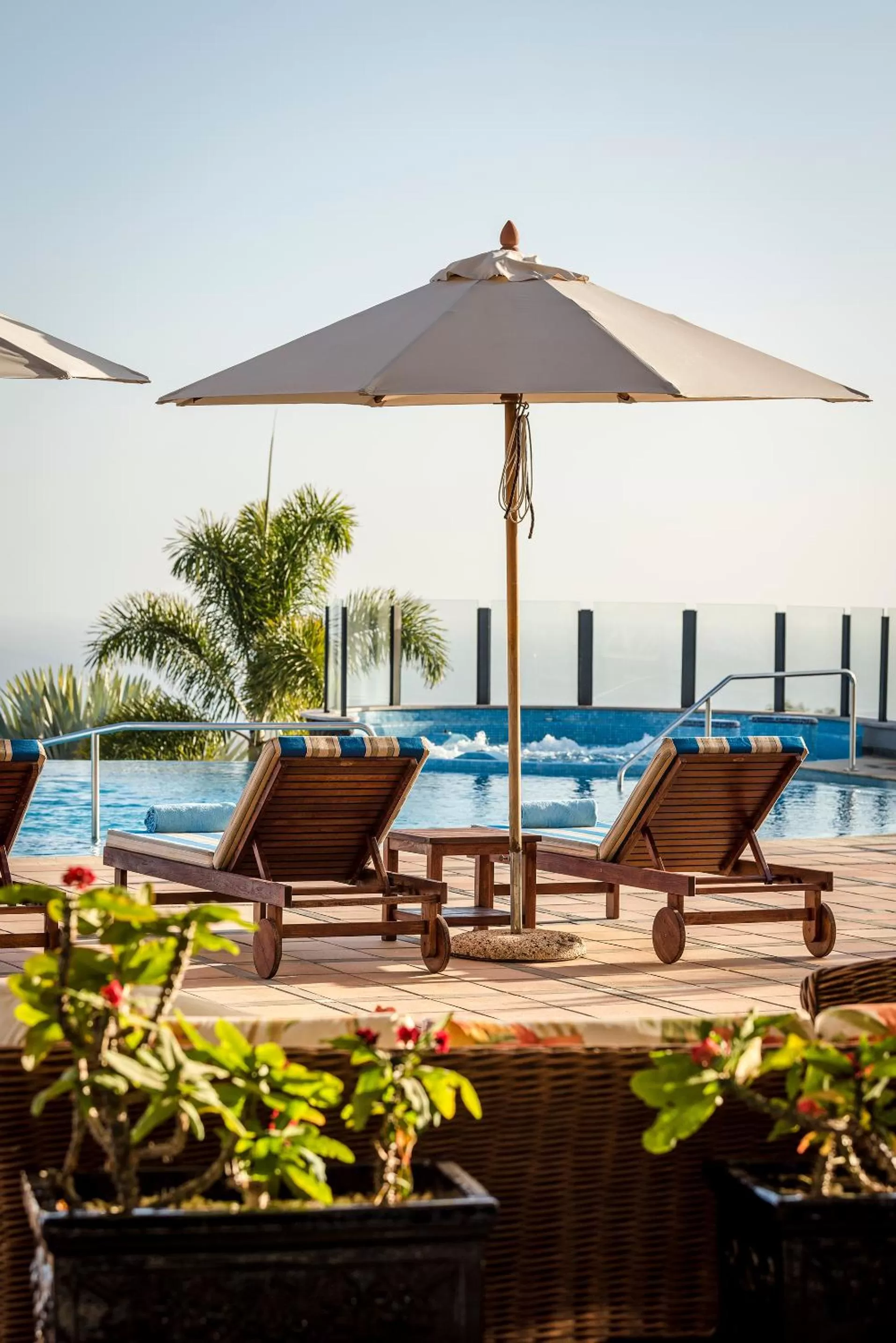 Pool view in Casa León Royal Retreat