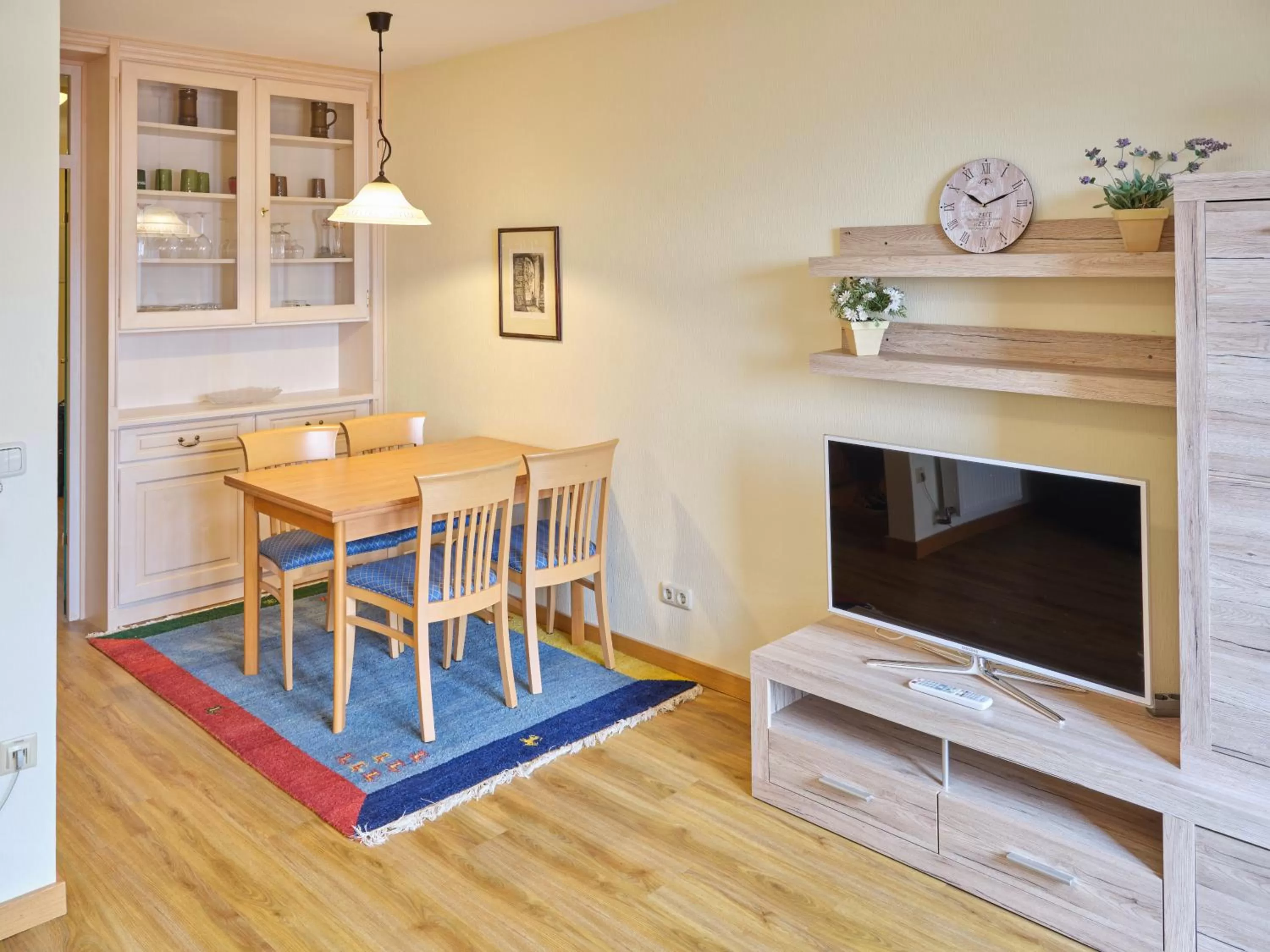 Living room, TV/Entertainment Center in Appartement-Haus Blumenhof
