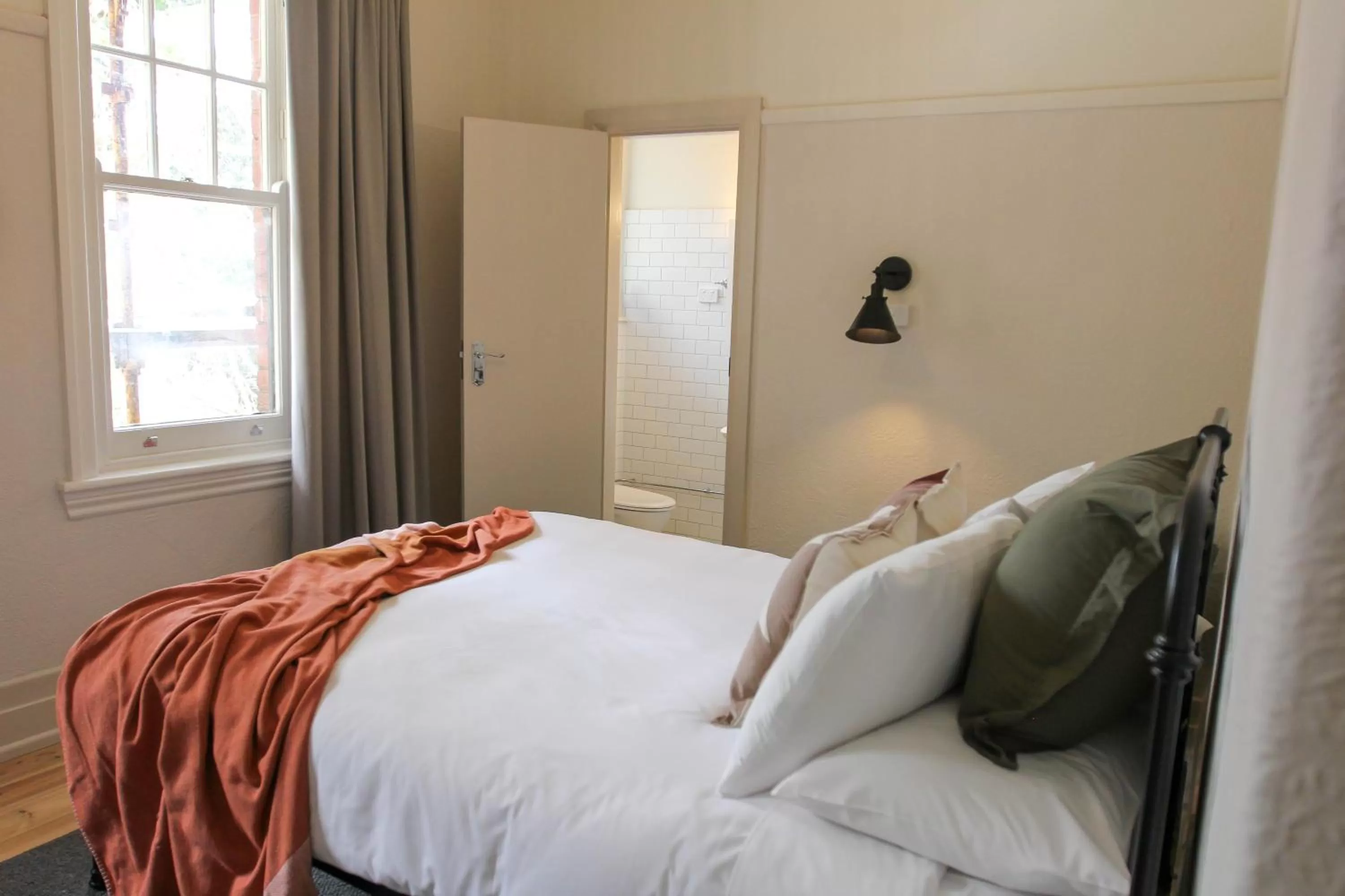 Bed in Alpine Hotel, Eat Drink Sleep