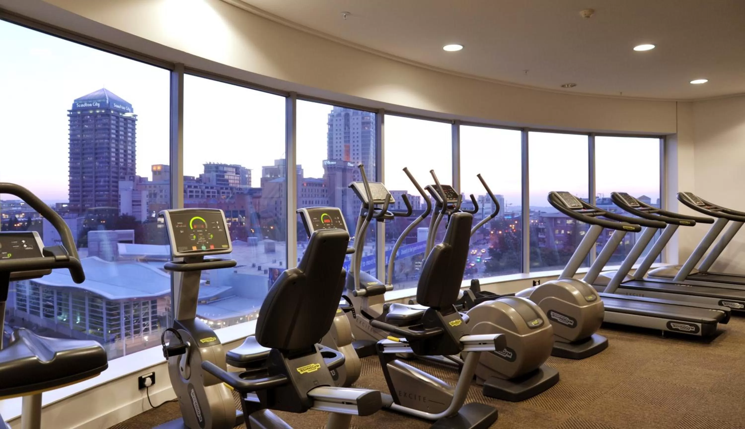Fitness centre/facilities in Radisson Blu Gautrain Hotel, Sandton Johannesburg