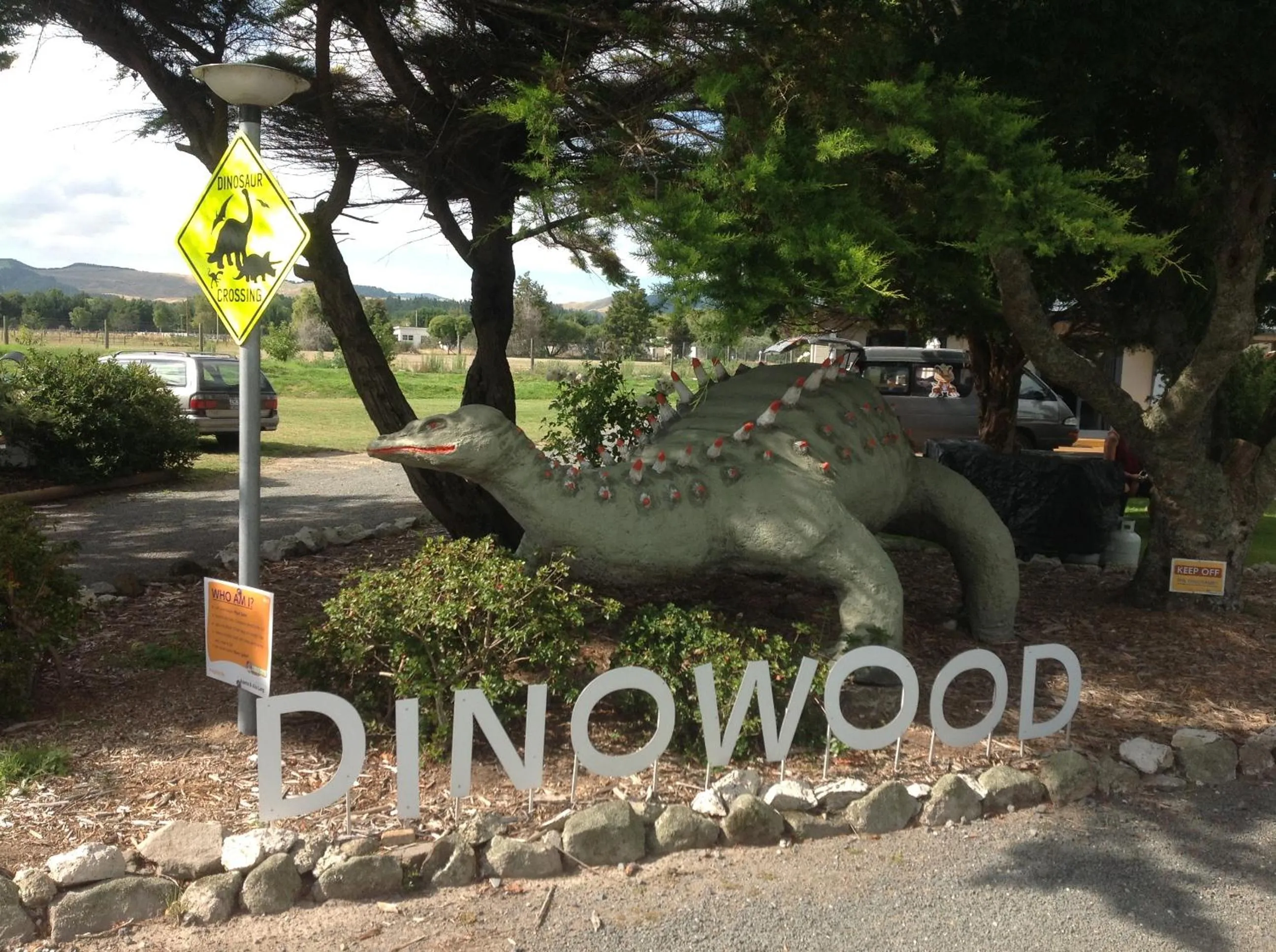 Decorative detail in All Seasons Holiday Park