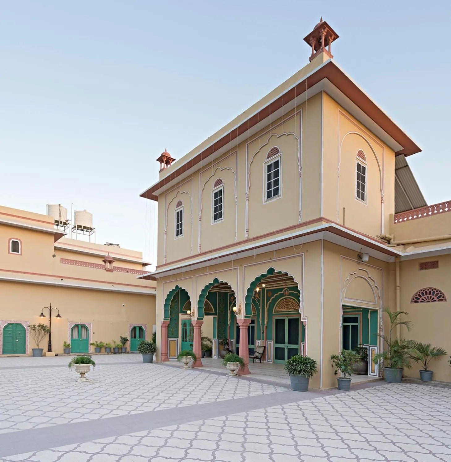 Property building in Hotel Narain Niwas Palace