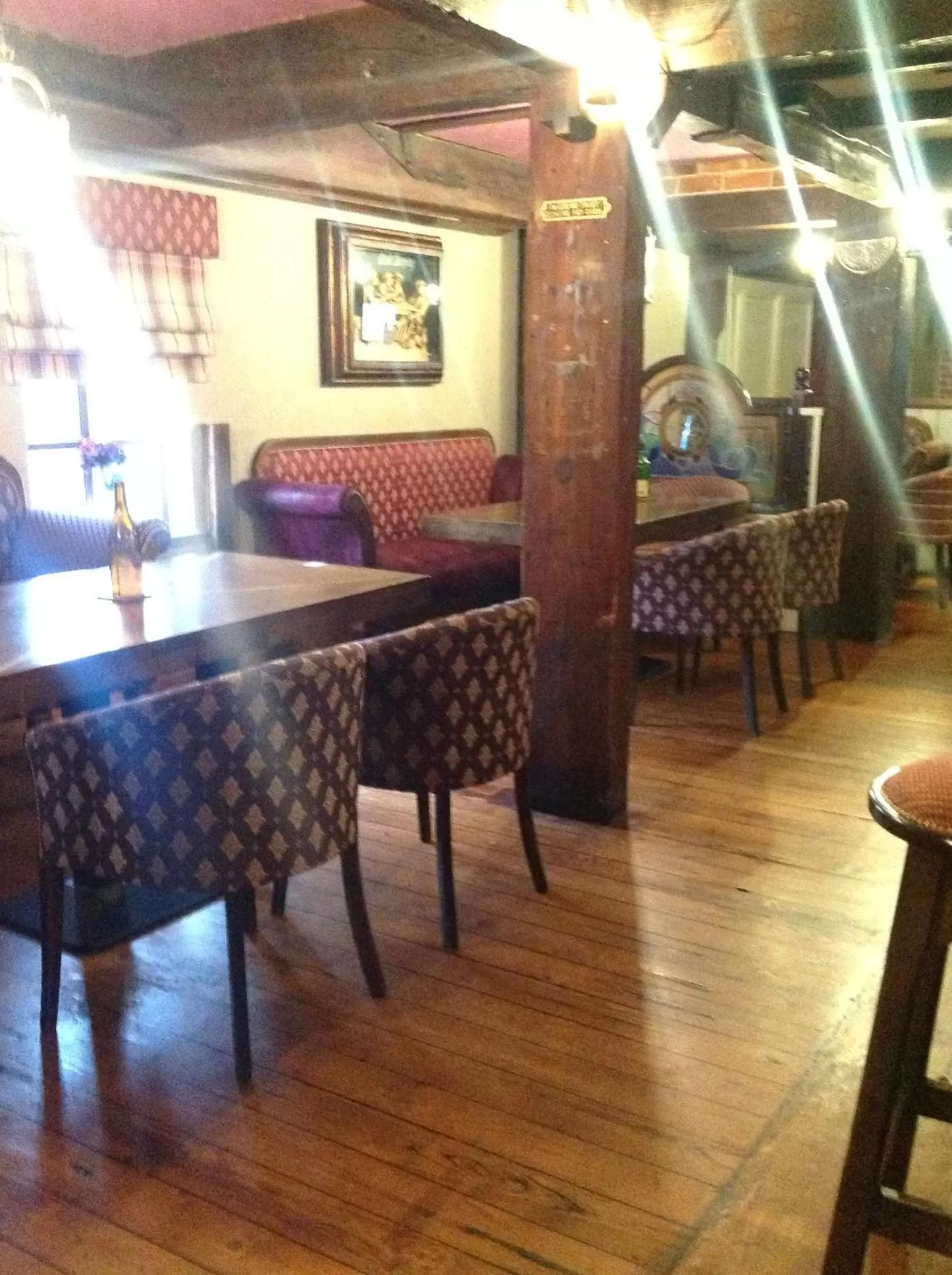 Seating area in Fir Trees Hotel