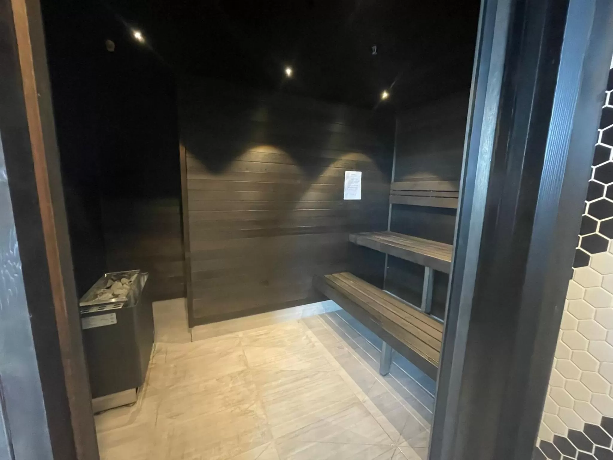Sauna in Movenpick Hotel Melbourne On Spencer