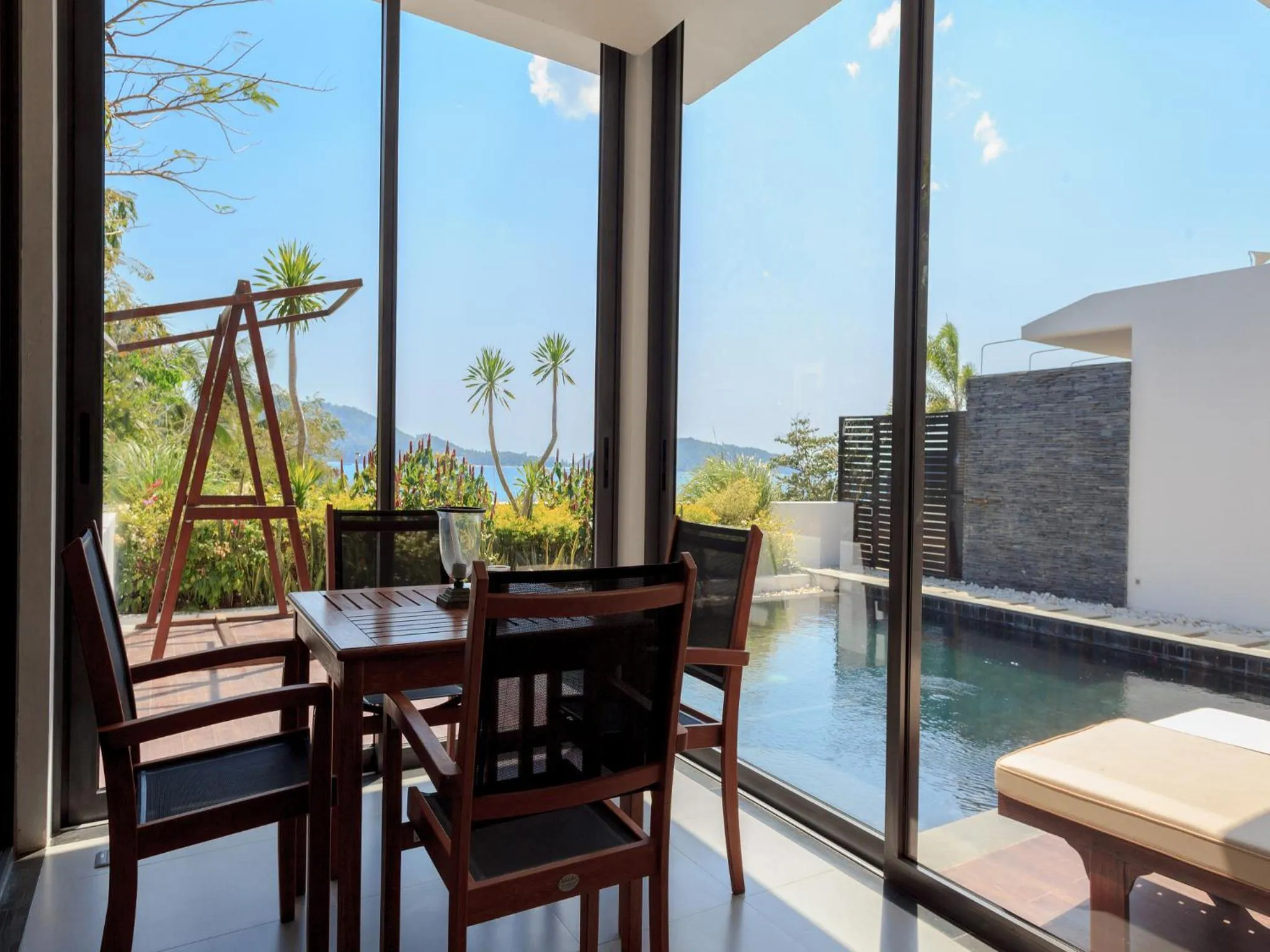 Pool view in IndoChine Resort and Villas