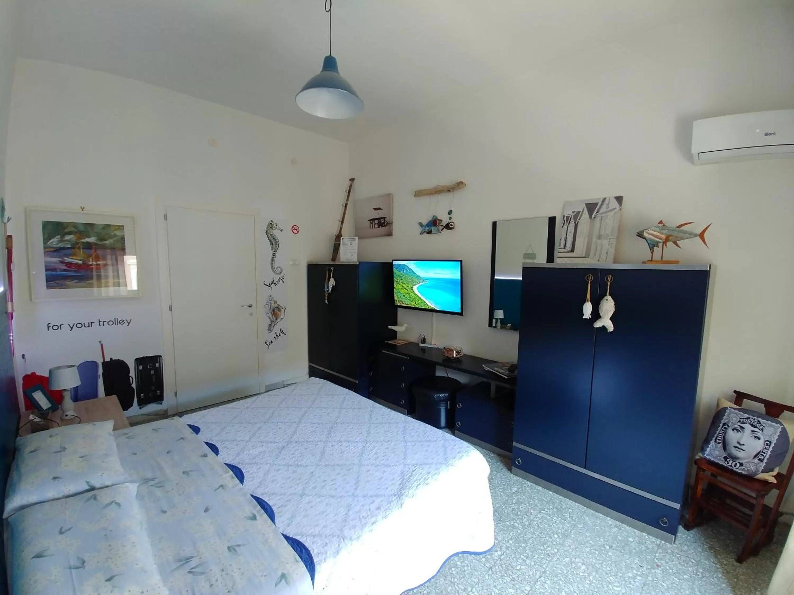 Bed in Miky M House B&B