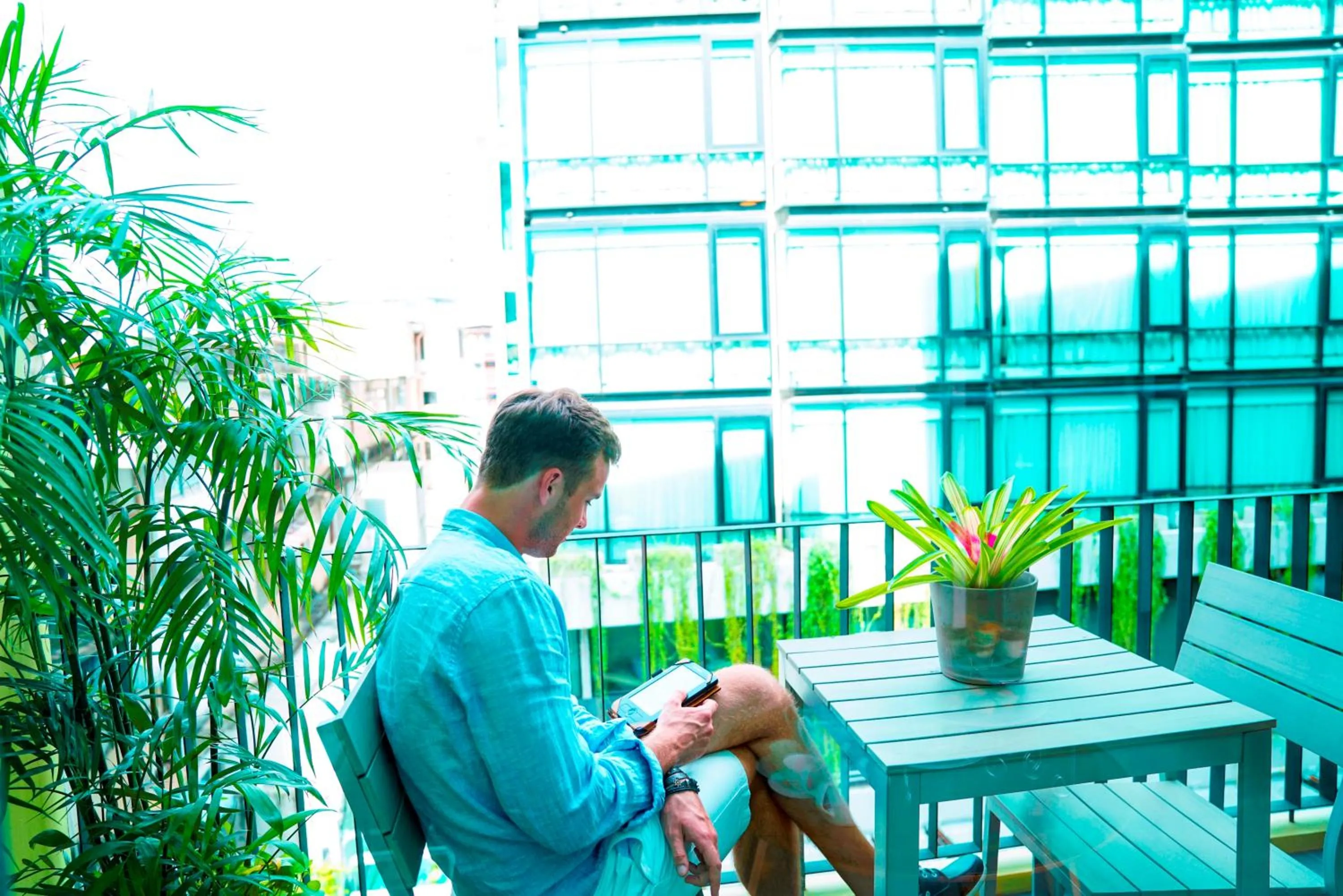 Balcony/Terrace in LiT BANGKOK Residence