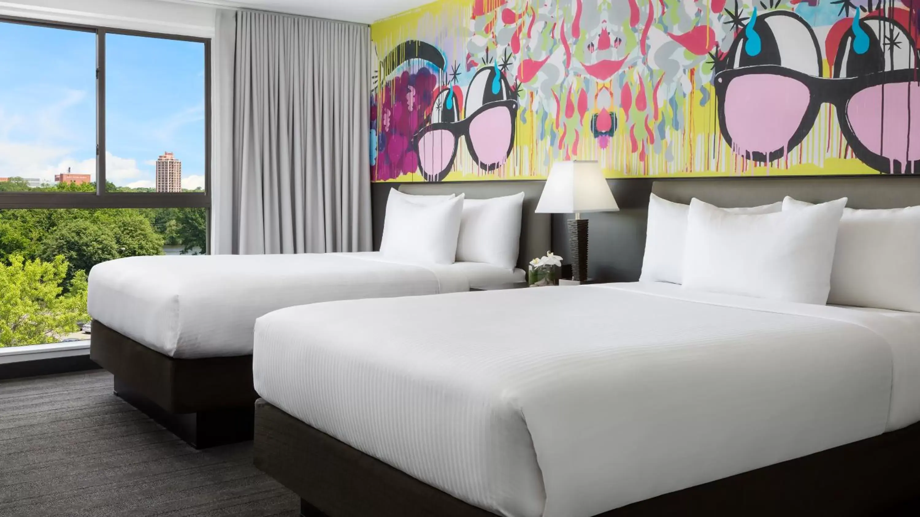 Queen Room with Two Queen Beds - Disability Access in Studio Allston Hotel Boston Queen Room with Two Queen Beds - Disability Access in Studio Allston Hotel Boston