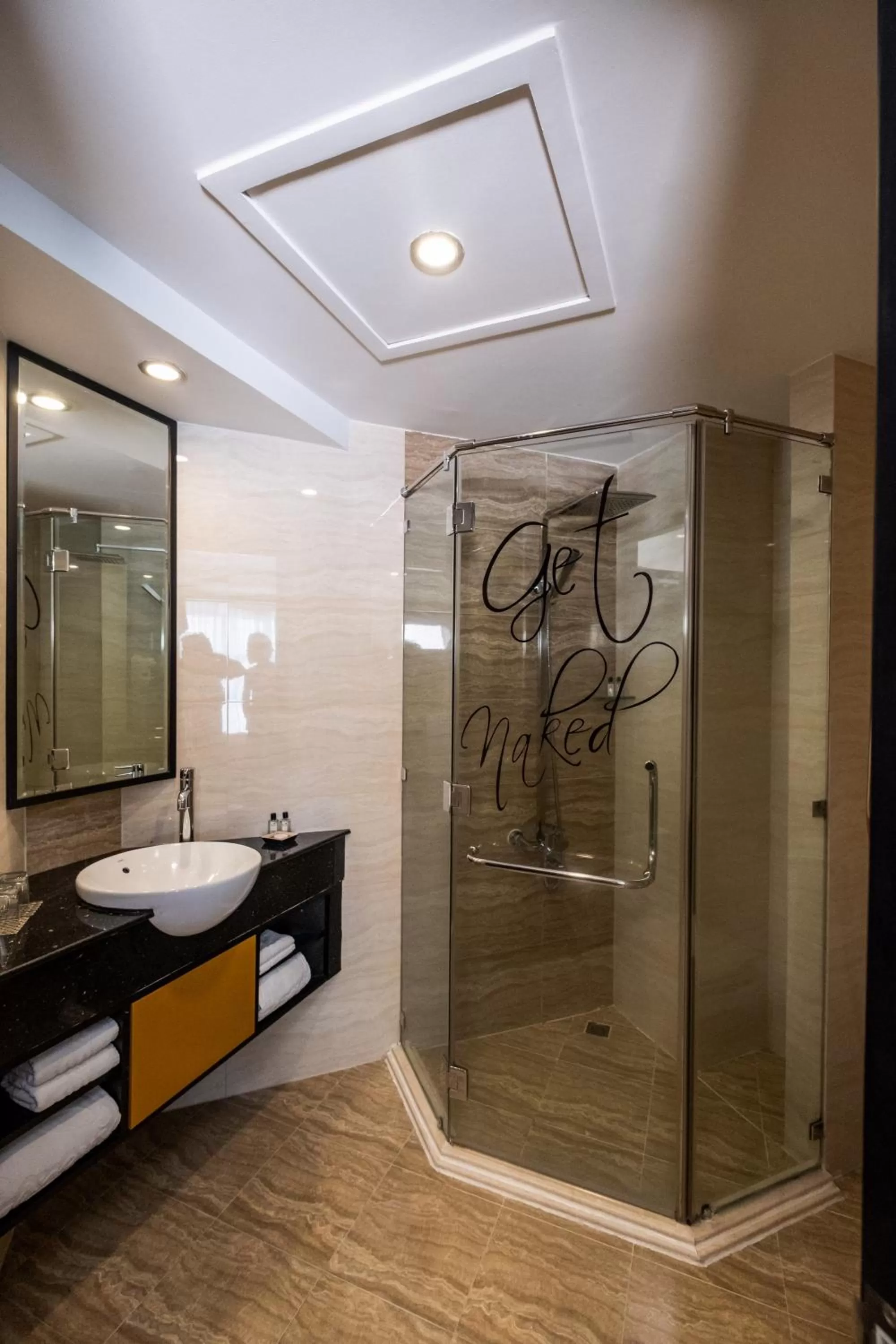 Bathroom in Sanouva Saigon Hotel