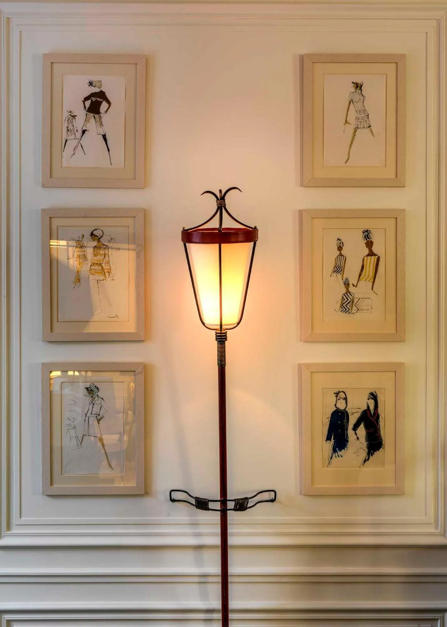 Decorative detail in J.K. Place Paris