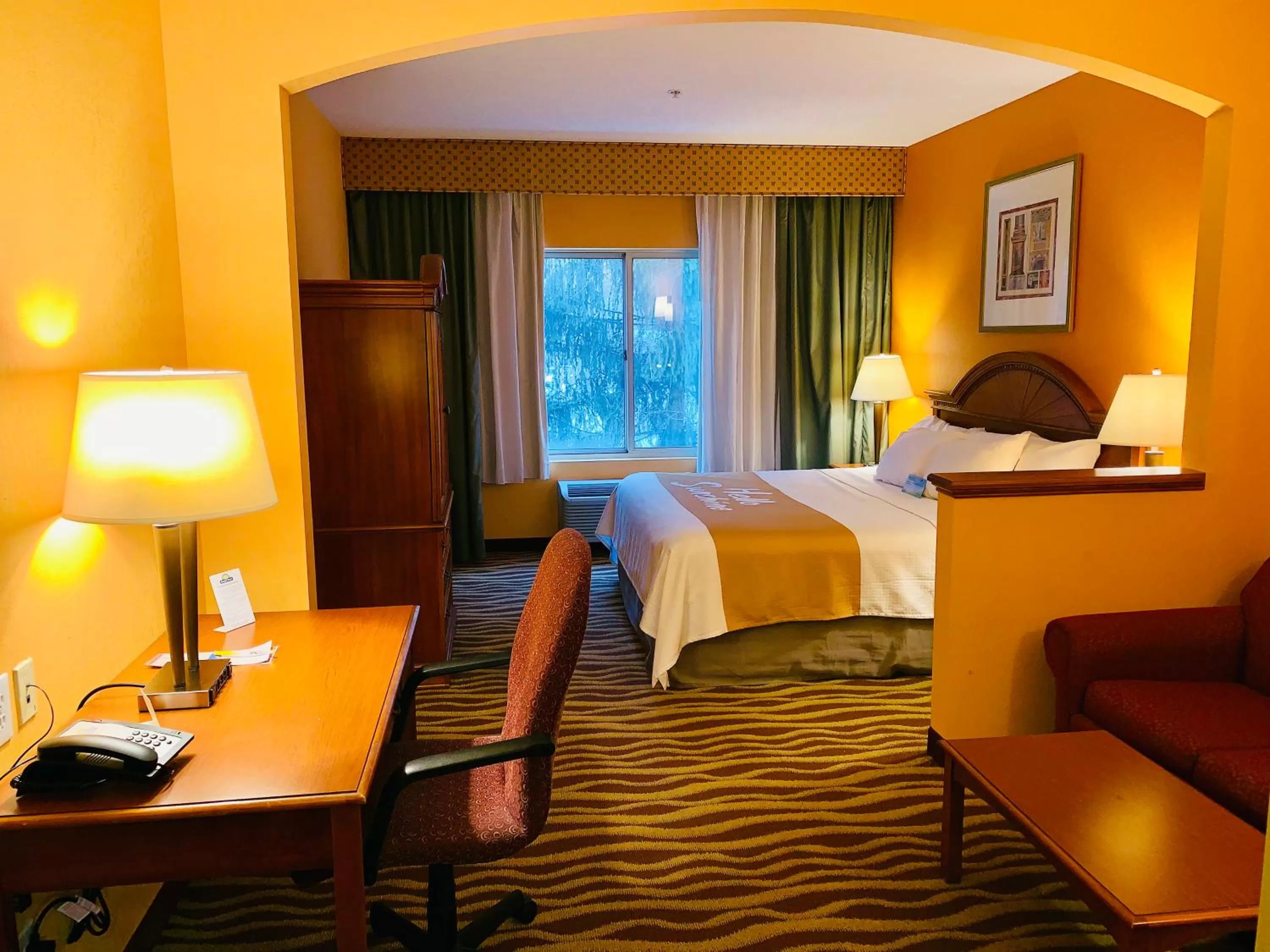 1 King Bed, Mobility Accessible Suite, Bathtub w/ Grab Bars, Non-Smoking in Days Inn & Suites by Wyndham Albany