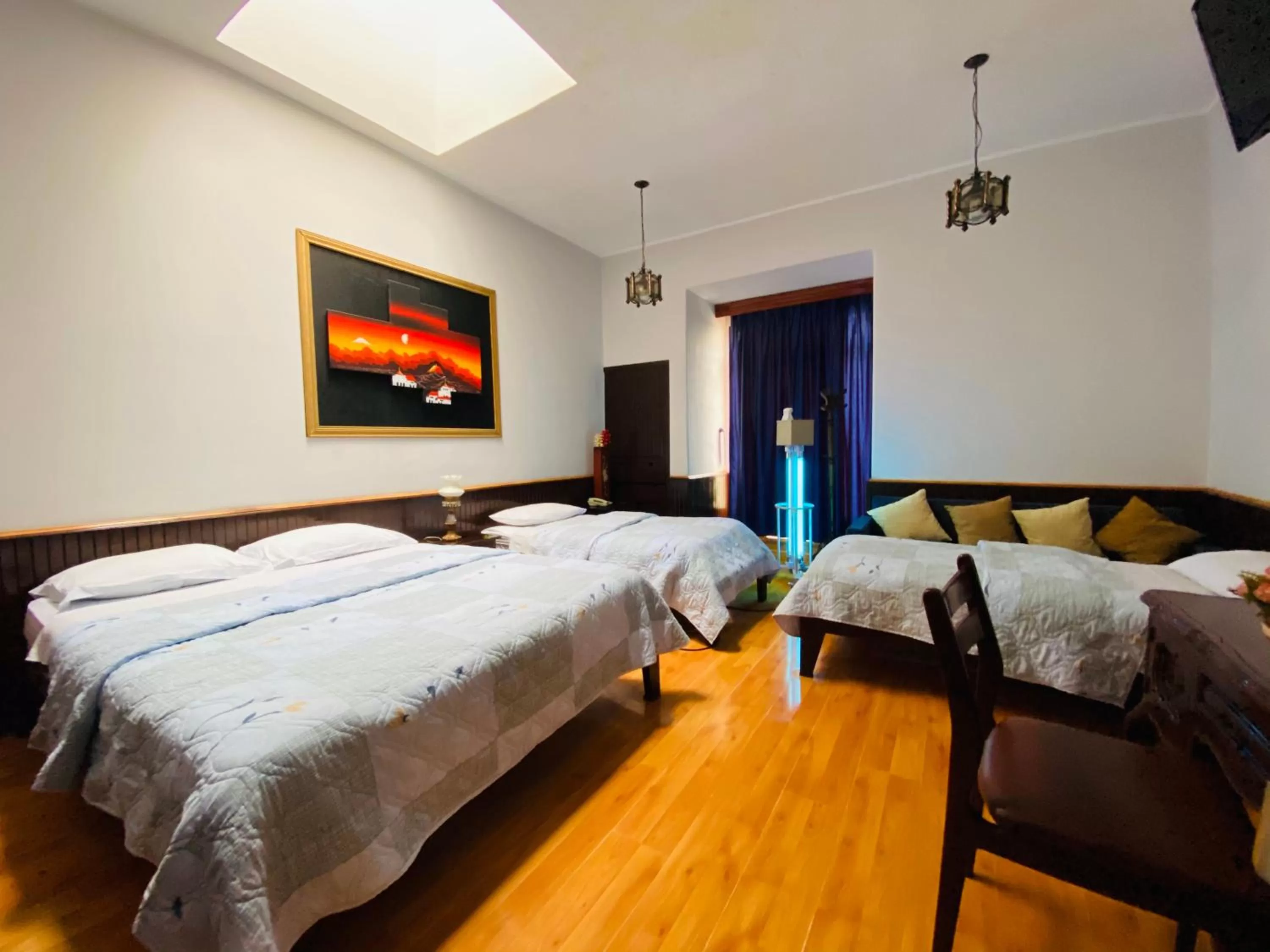 Bed in Hotel Montecarlo