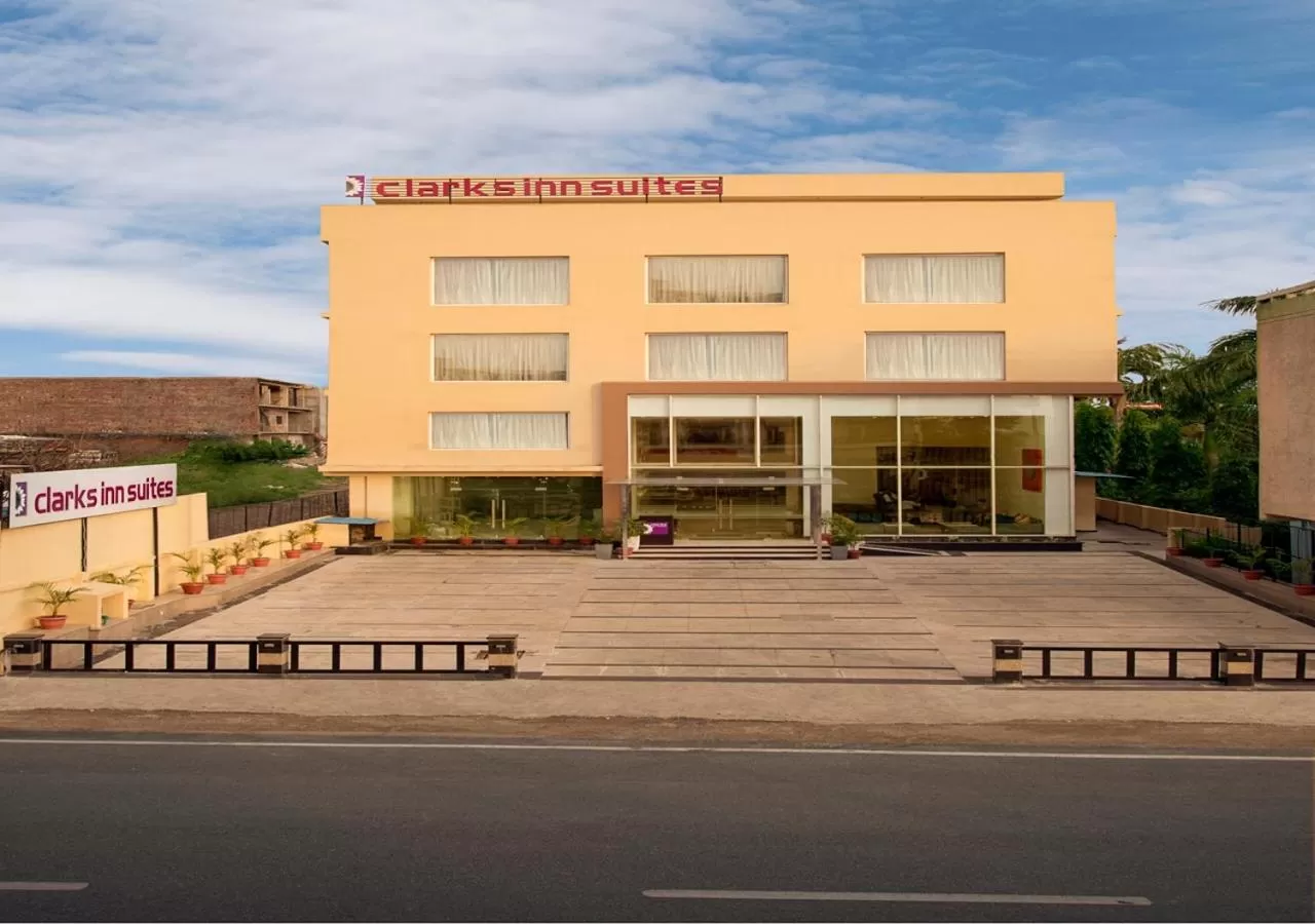 Property building in Clarks Inn Suites Katra