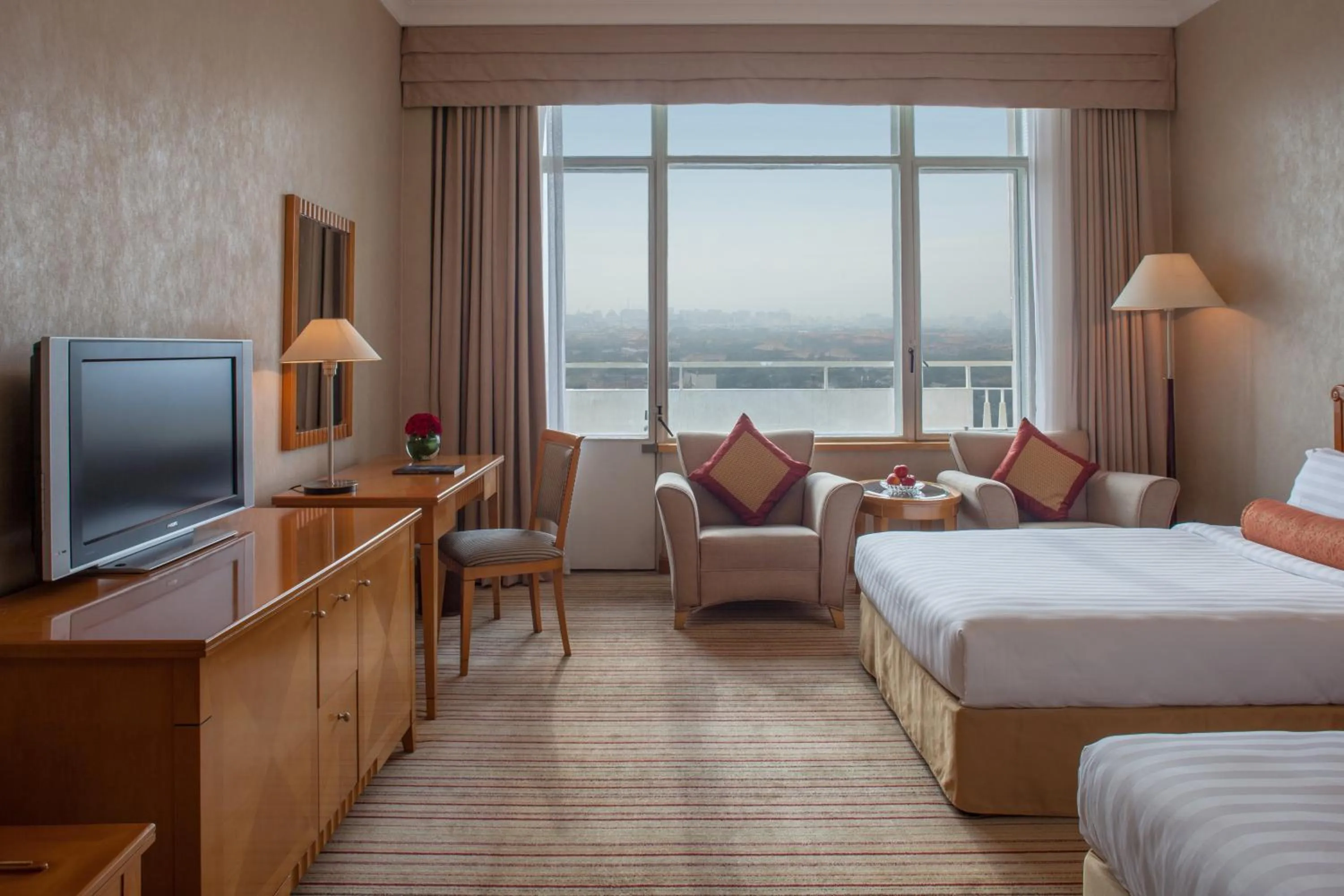 Photo of the whole room, Bed in Beijing Hotel