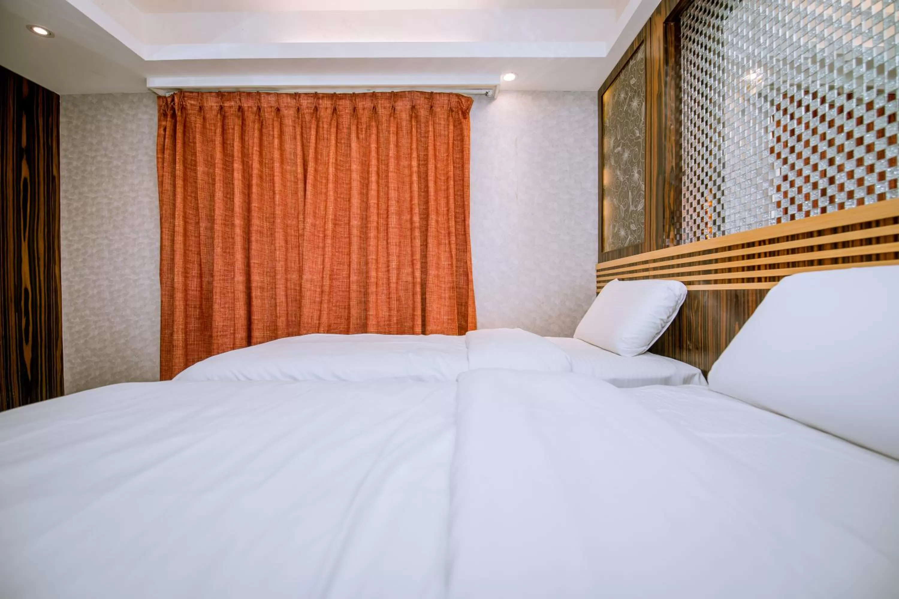 Bed in Guide Hotel Taipei Xinyi