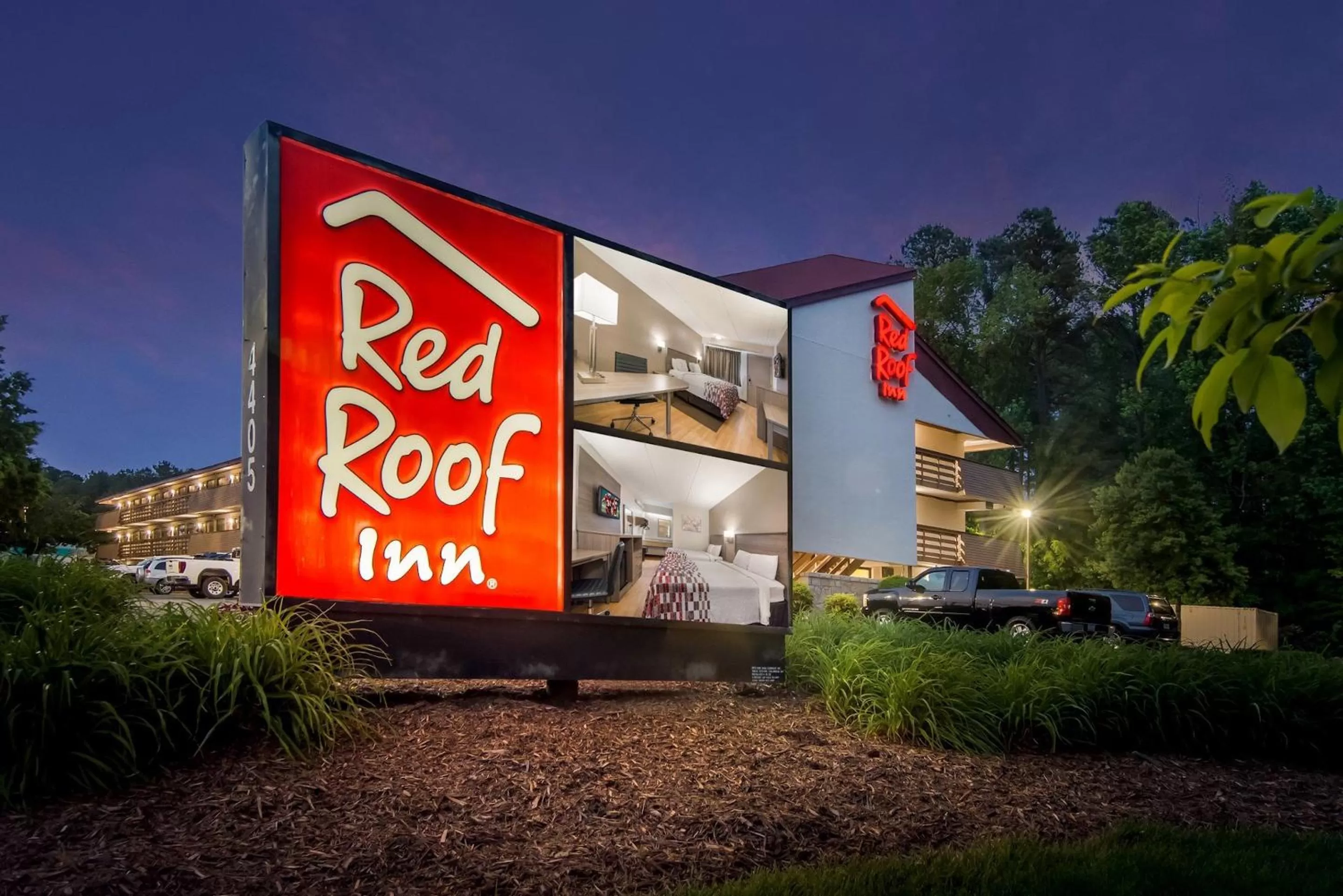 Property building in Red Roof Inn Durham - Triangle Park