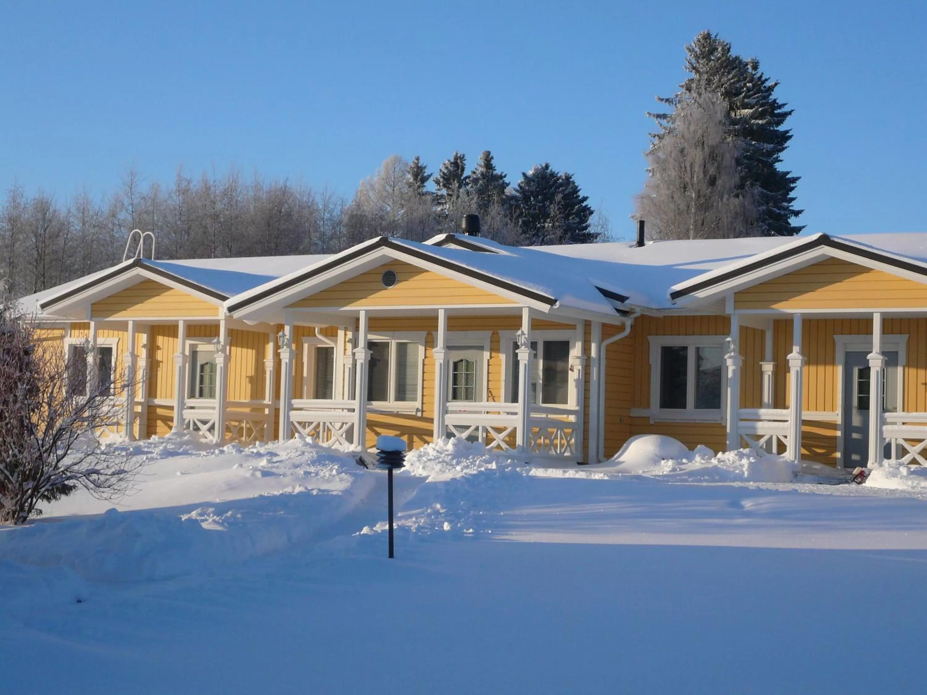 Winter in B&B Lomamokkila