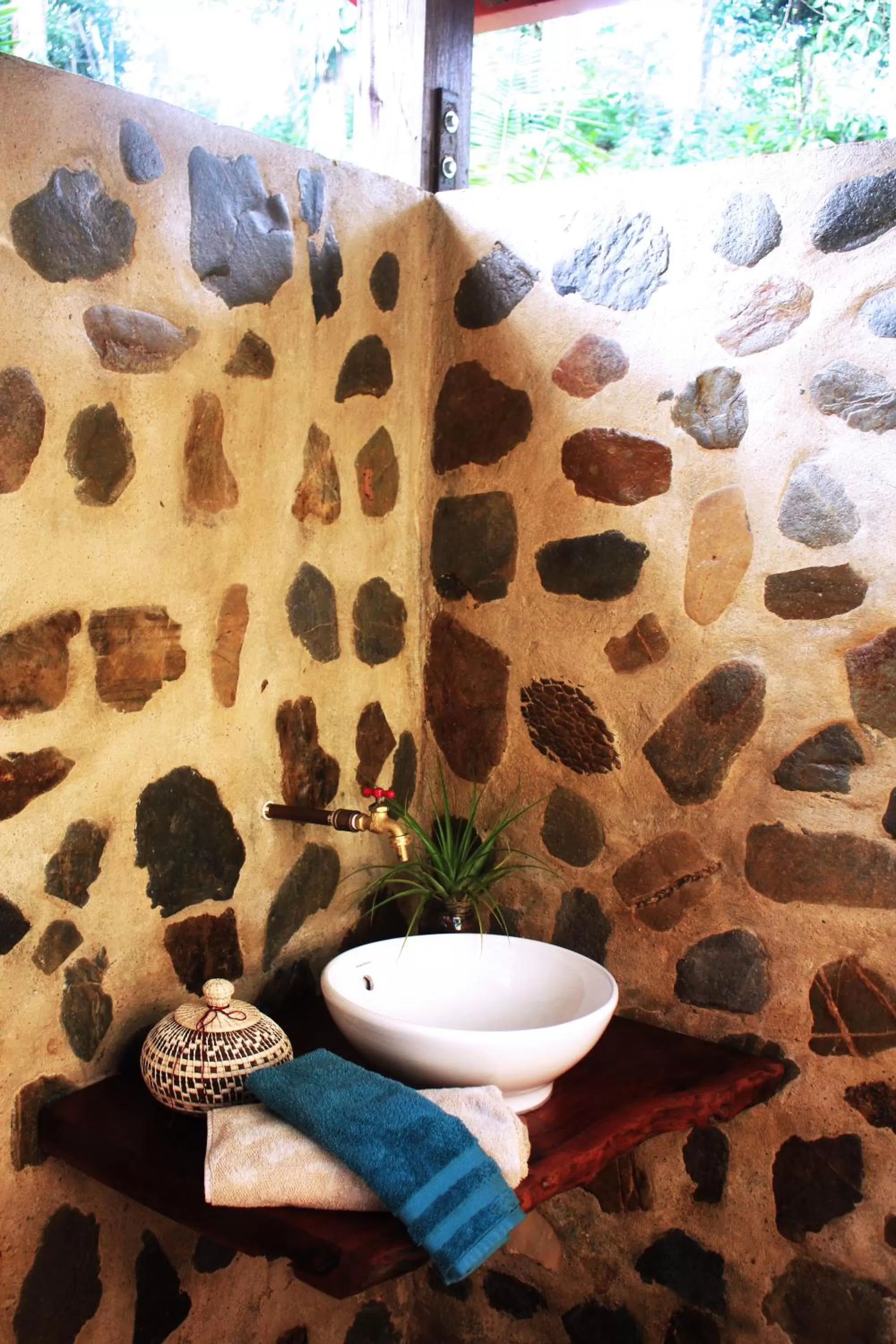 Shower, Bathroom in Sattva Land