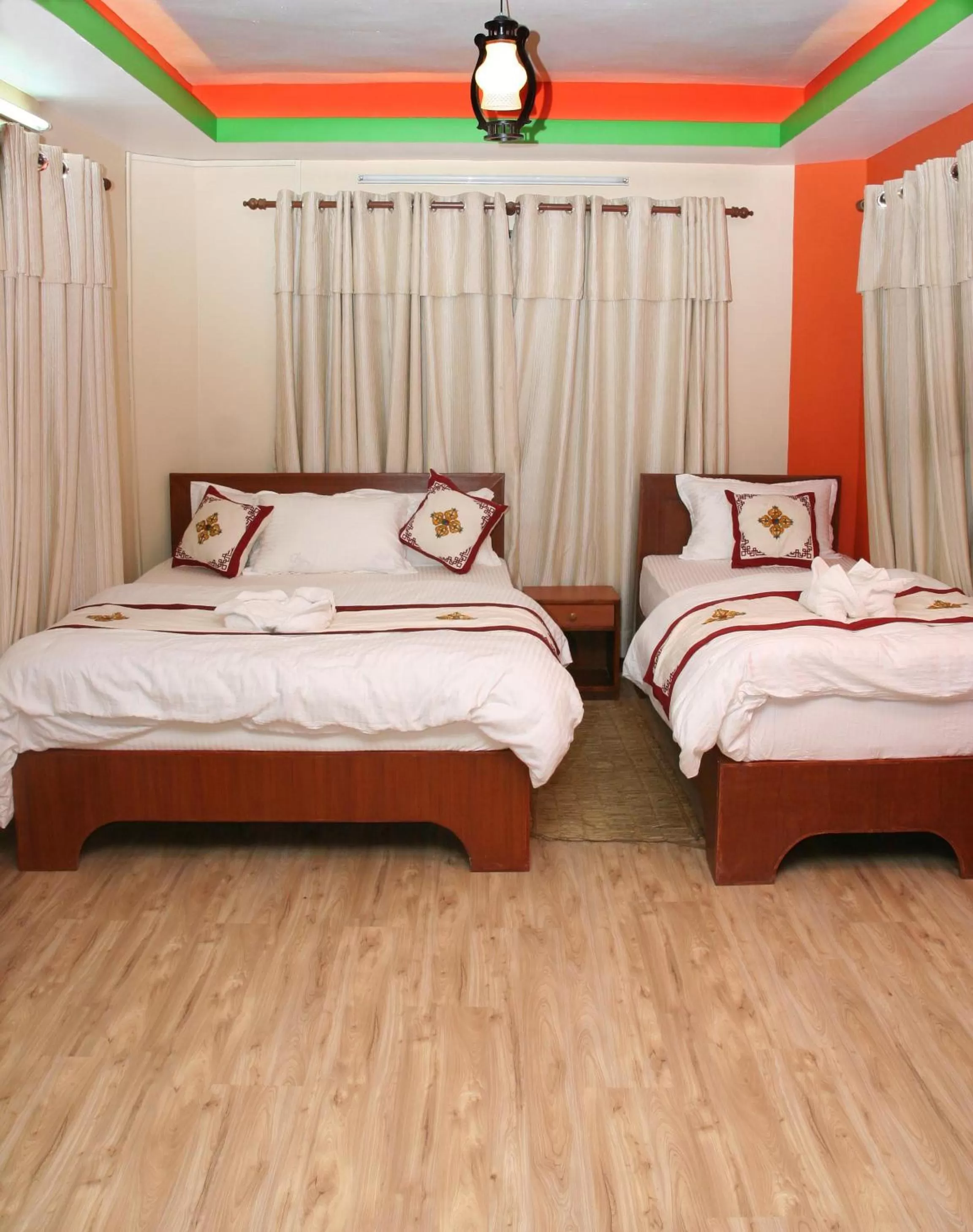 Bed in Thamel Backpackers Home